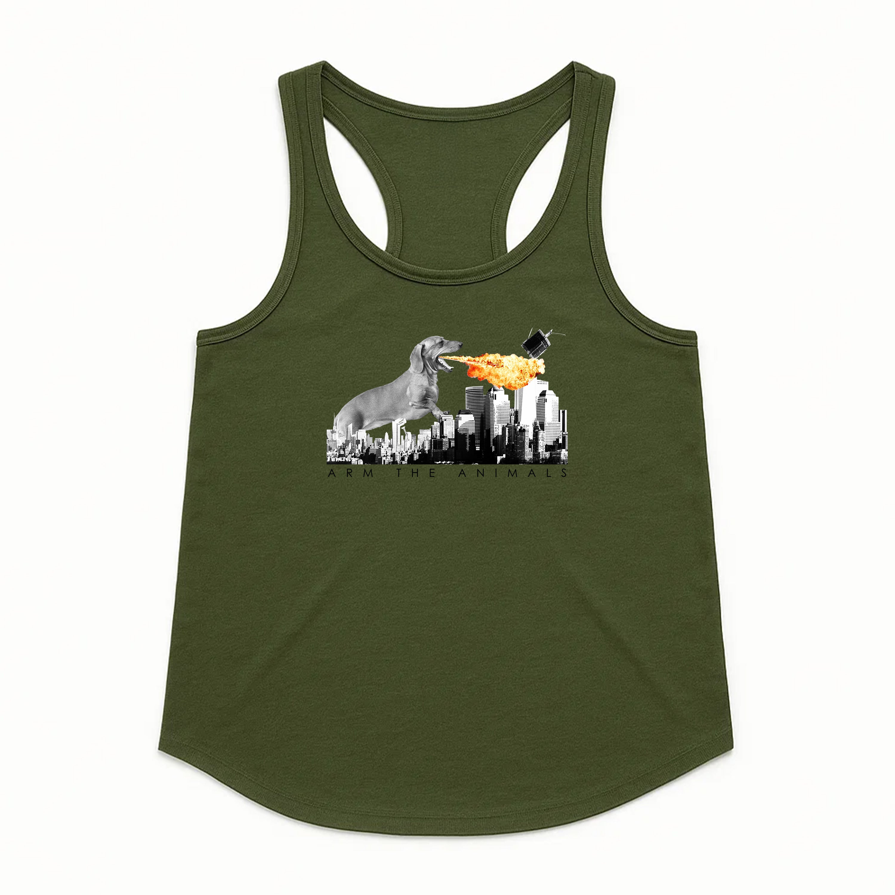 Women's | Dogzilla | Racerback Tank