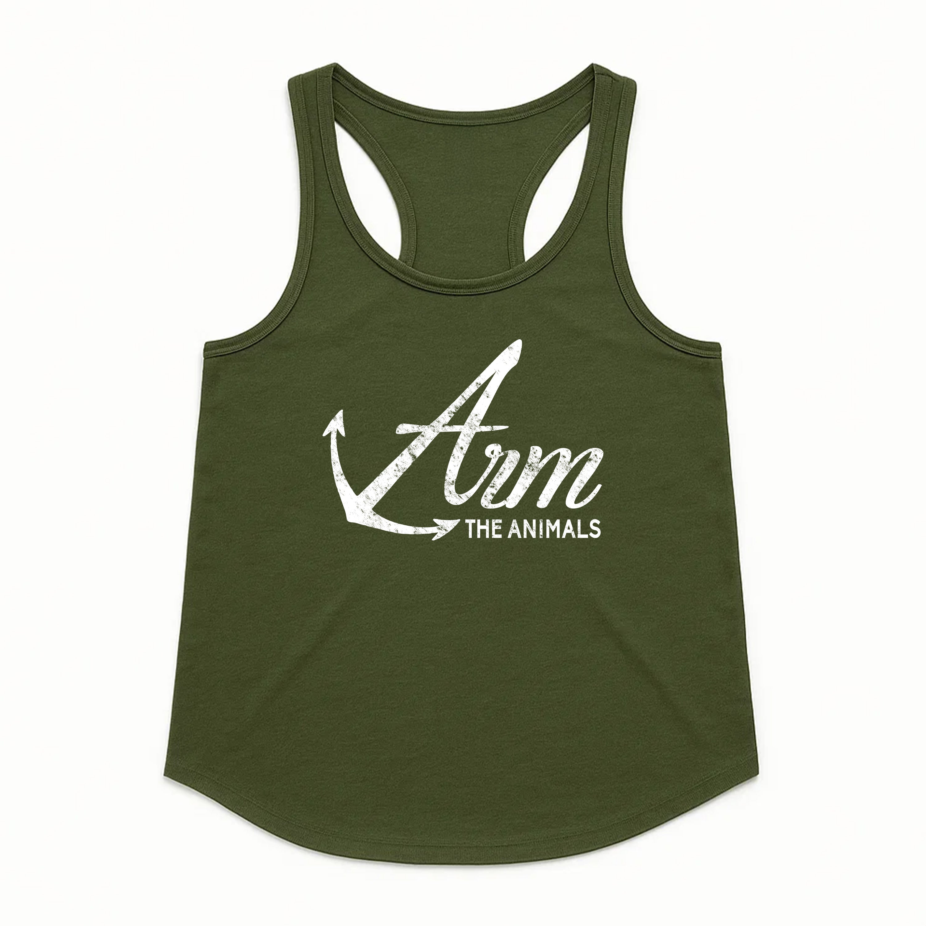 Women's | Armed Anchor | Racerback Tank