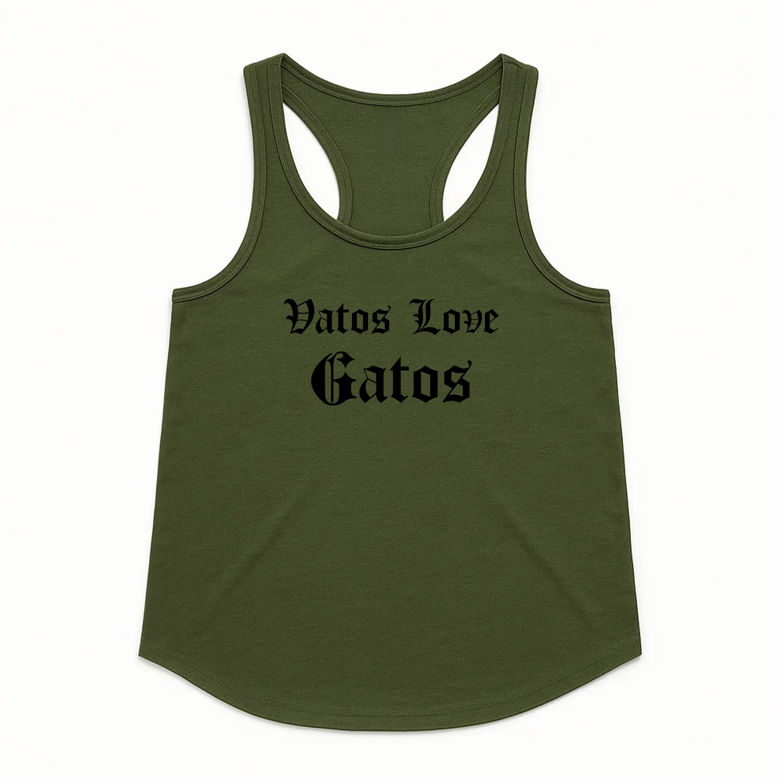 Women's | Vatos Love Gatos | Racerback Tank