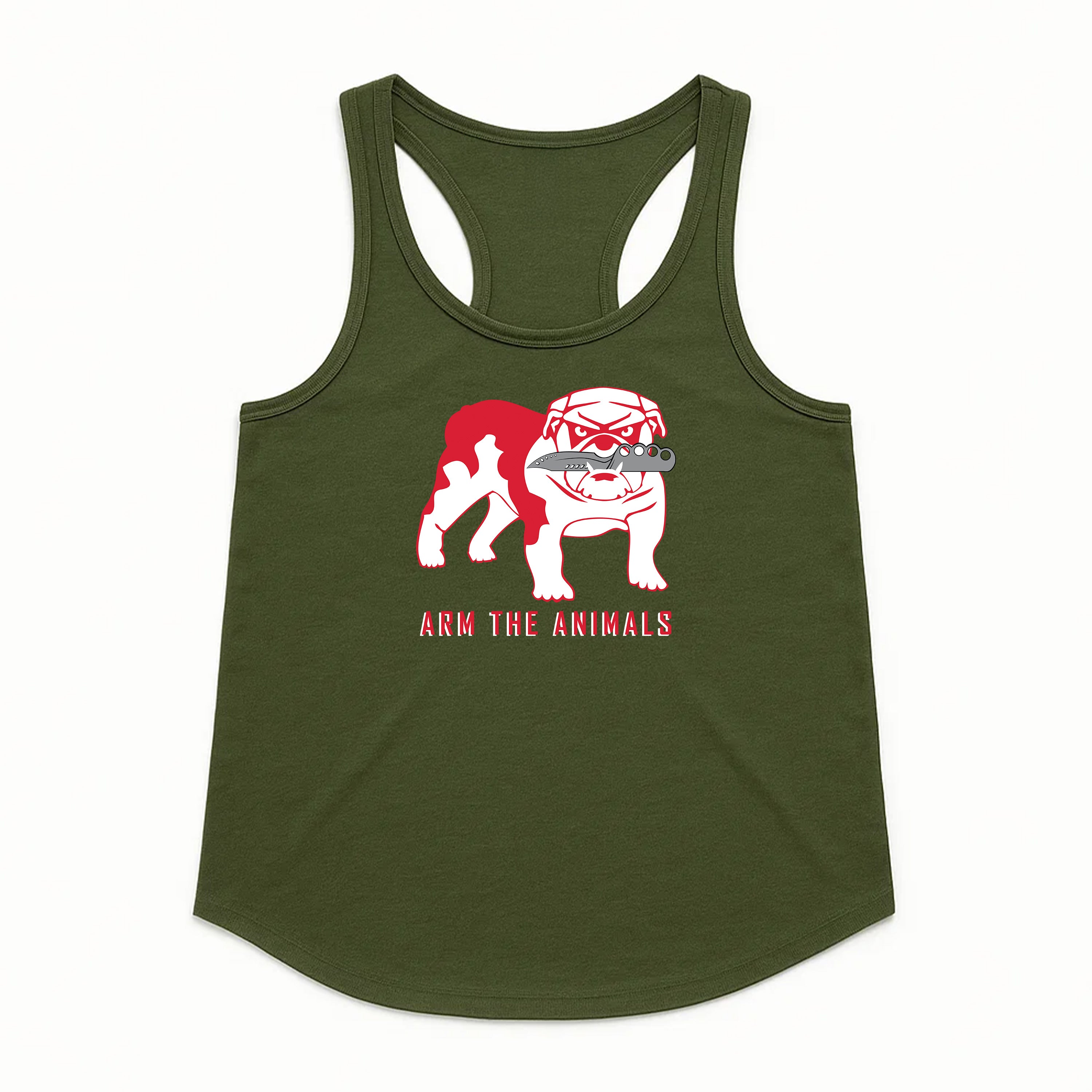 Women's | Bulldog Blade | Racerback Tank