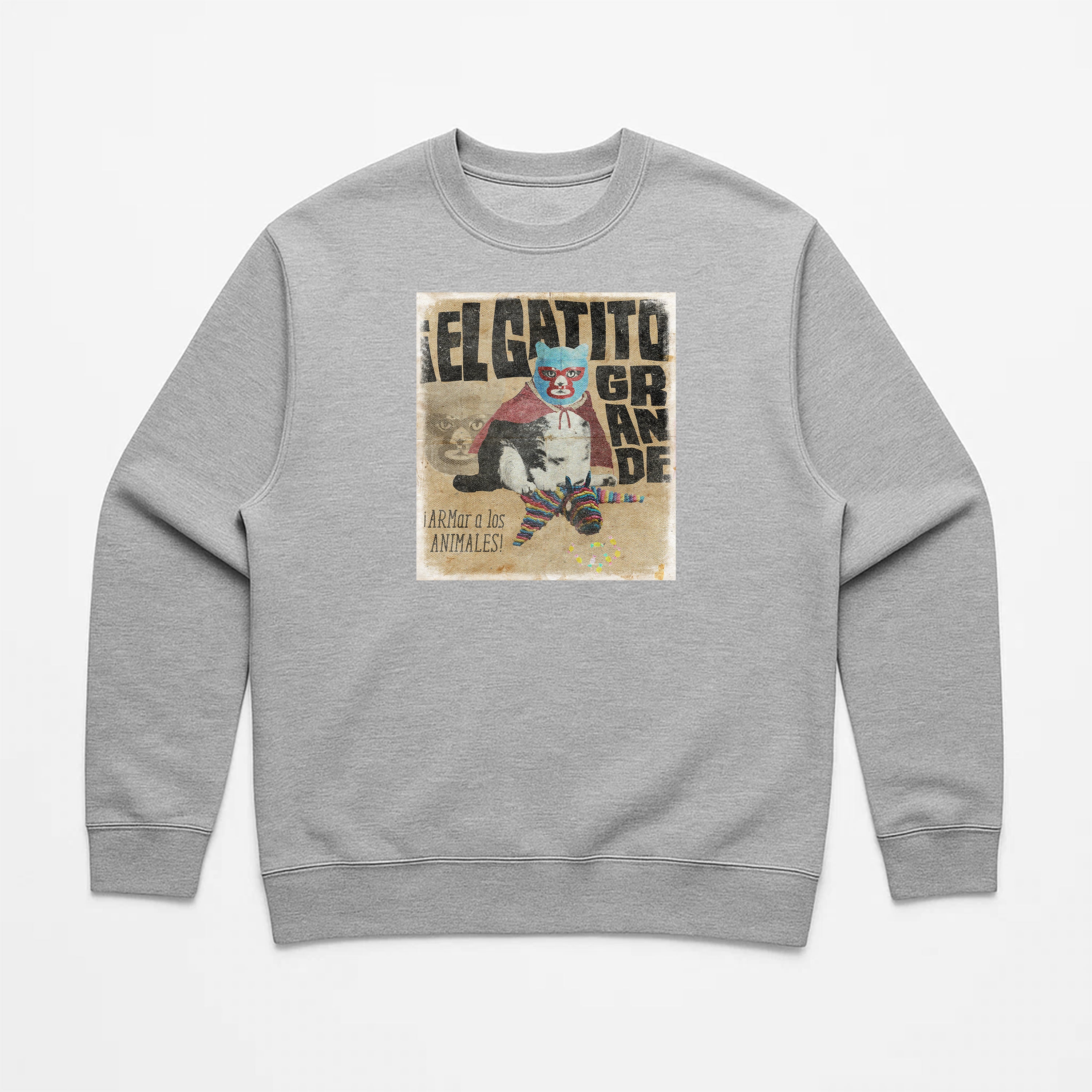 Unisex | El Gatito Grande | Crewneck Sweatshirt