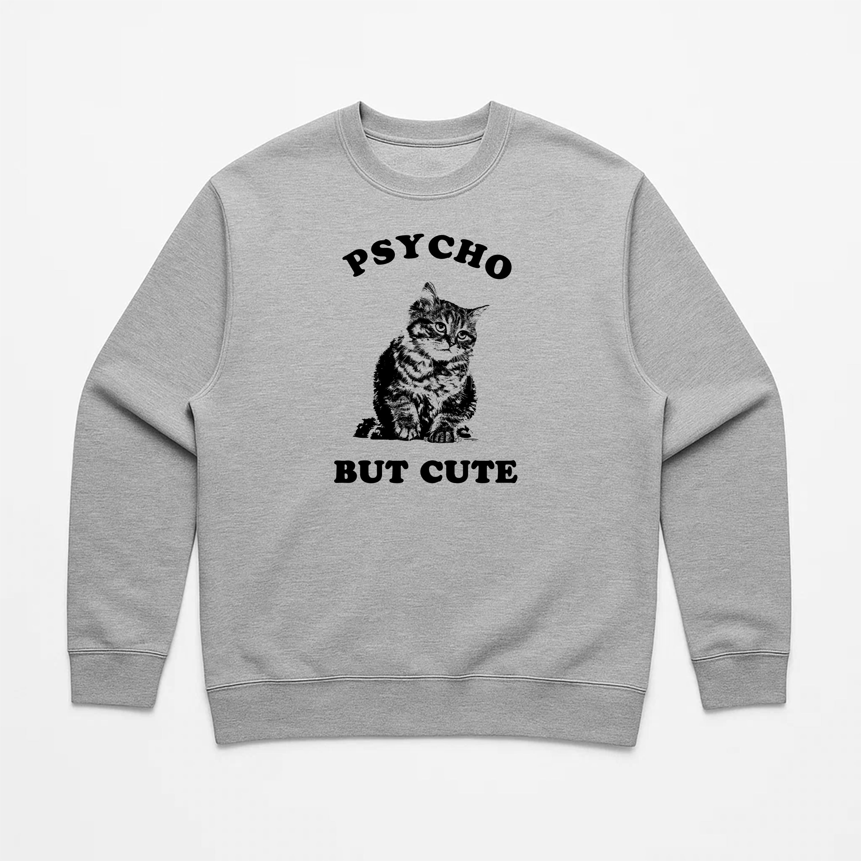 Unisex | Cute But Psycho | Crewneck Sweatshirt