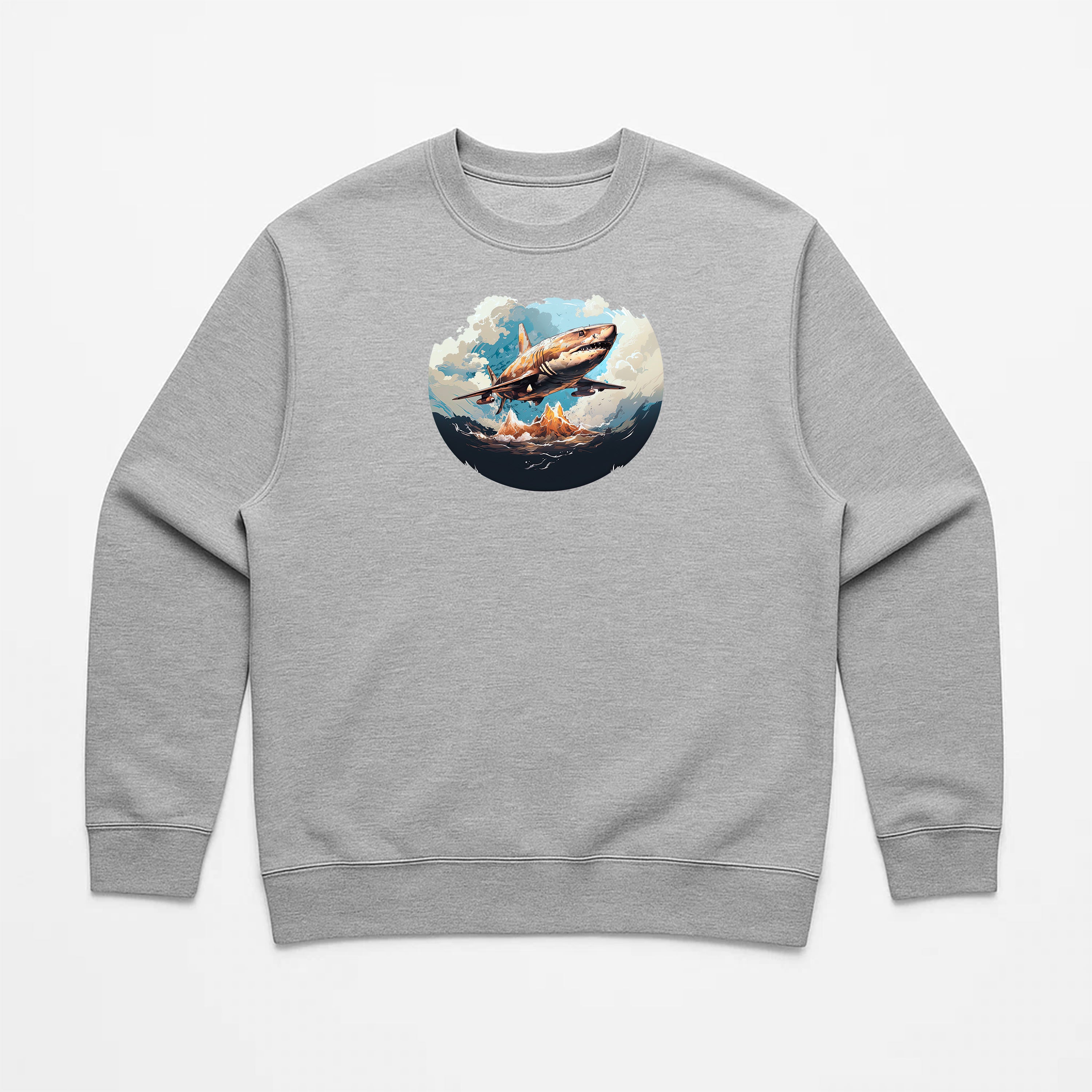 Unisex | Air Shark | Crewneck Sweatshirt