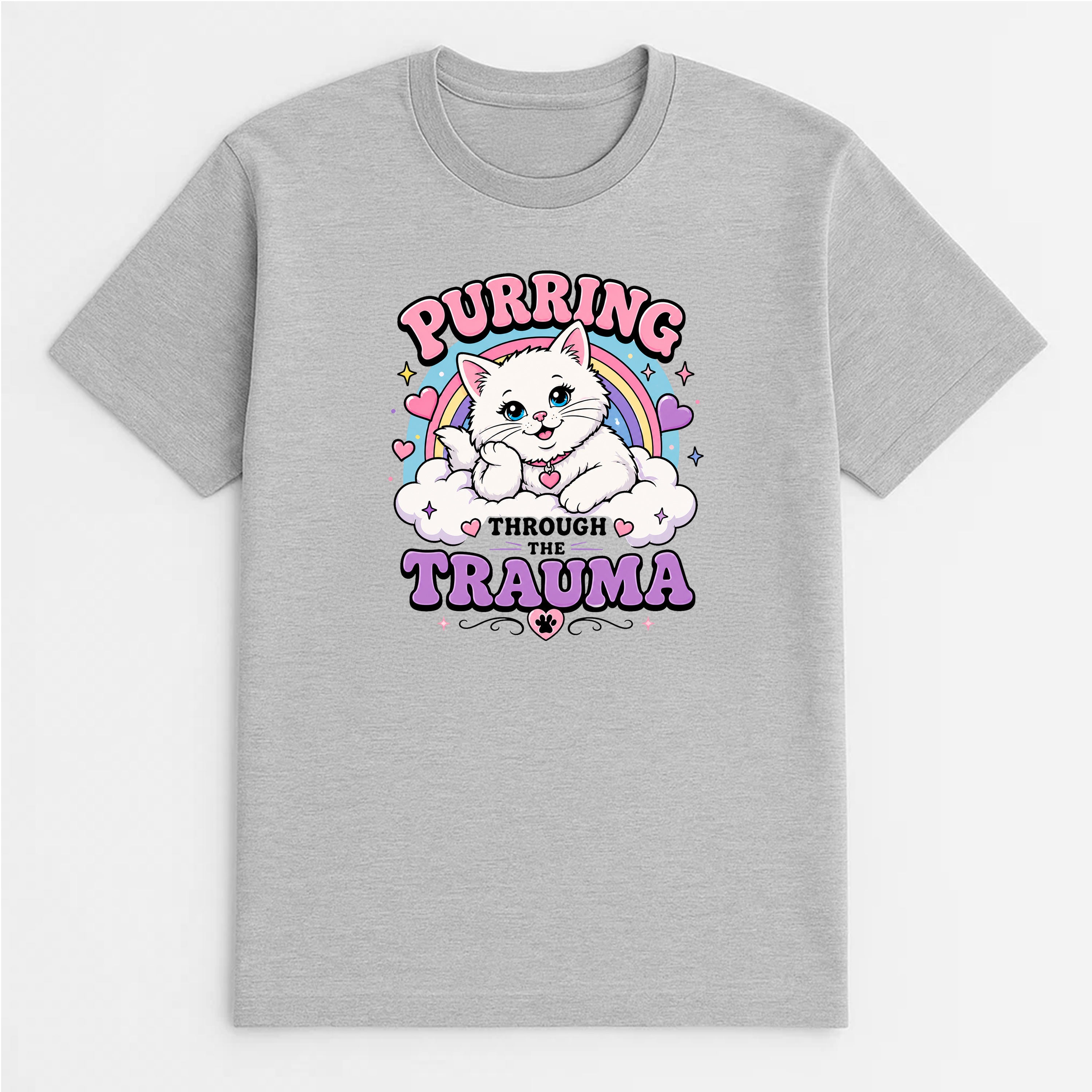 Unisex | Purring Through Trauma | Tee
