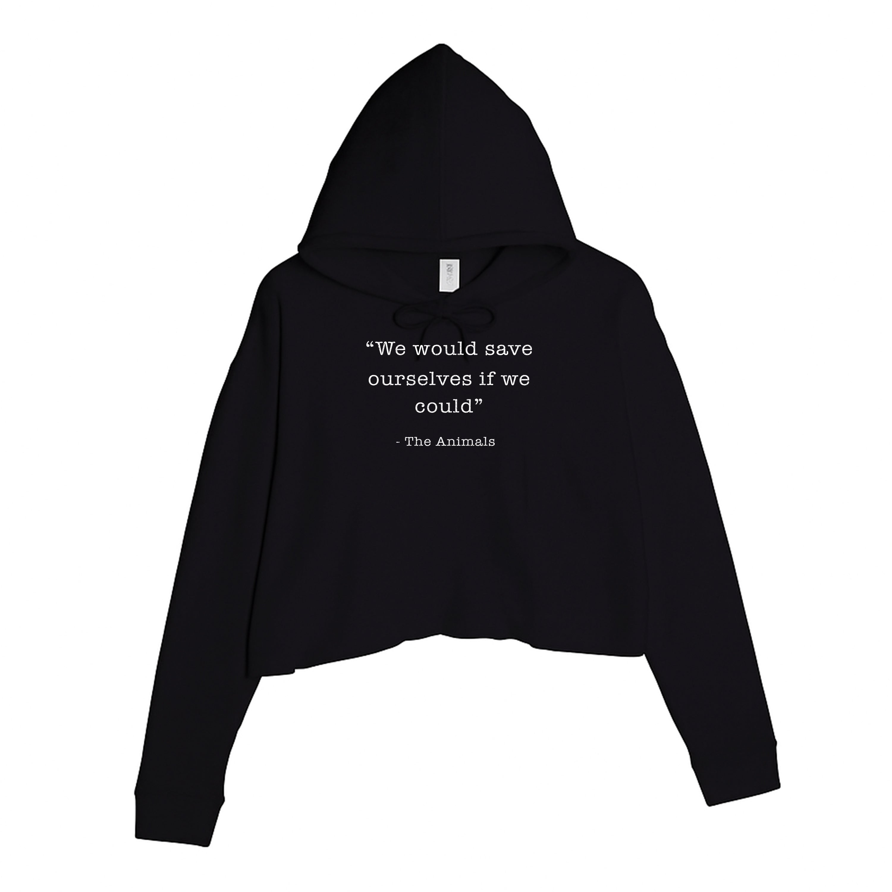 Women's | Save Ourselves | Crop Hoodie
