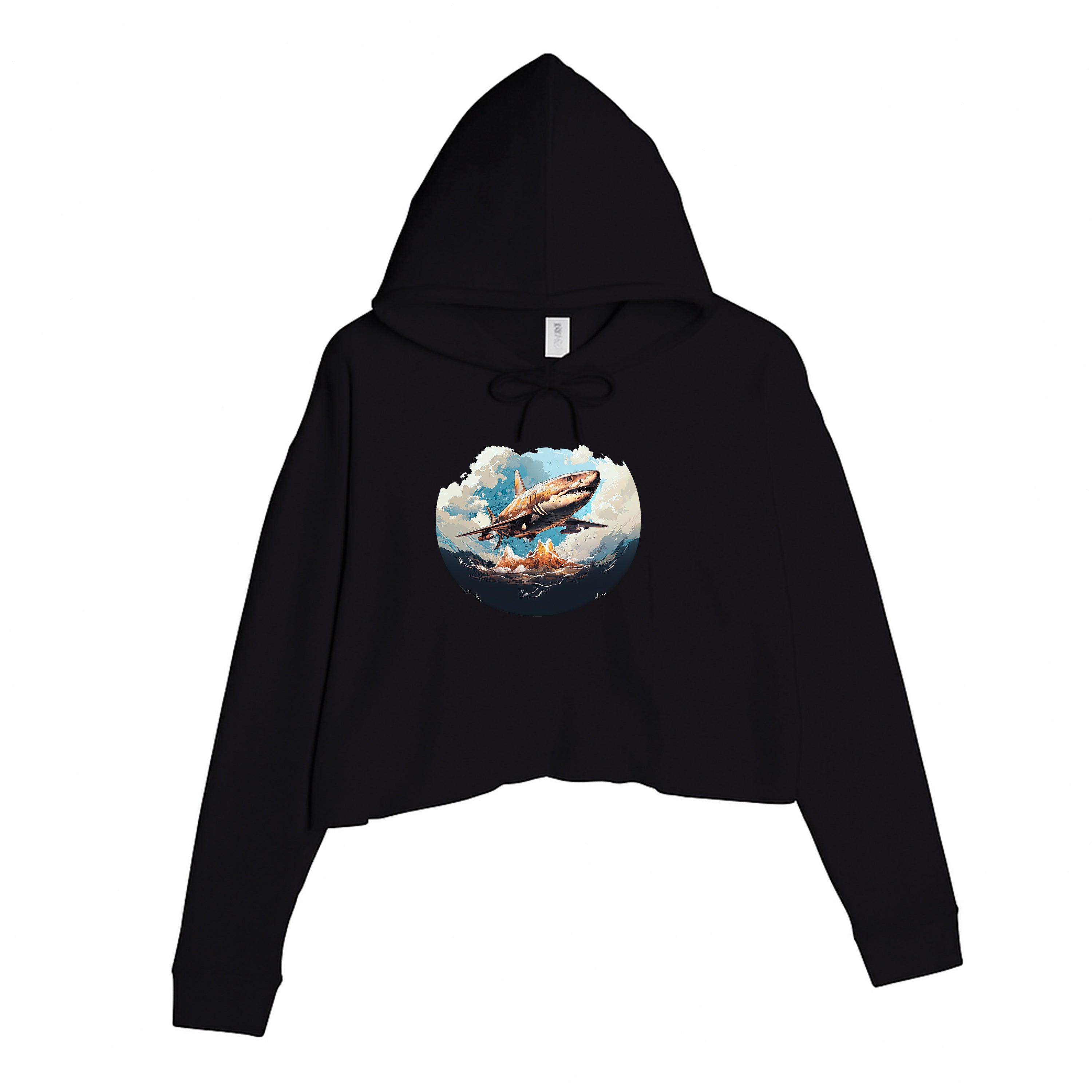 Women's | Air Shark | Crop Hoodie