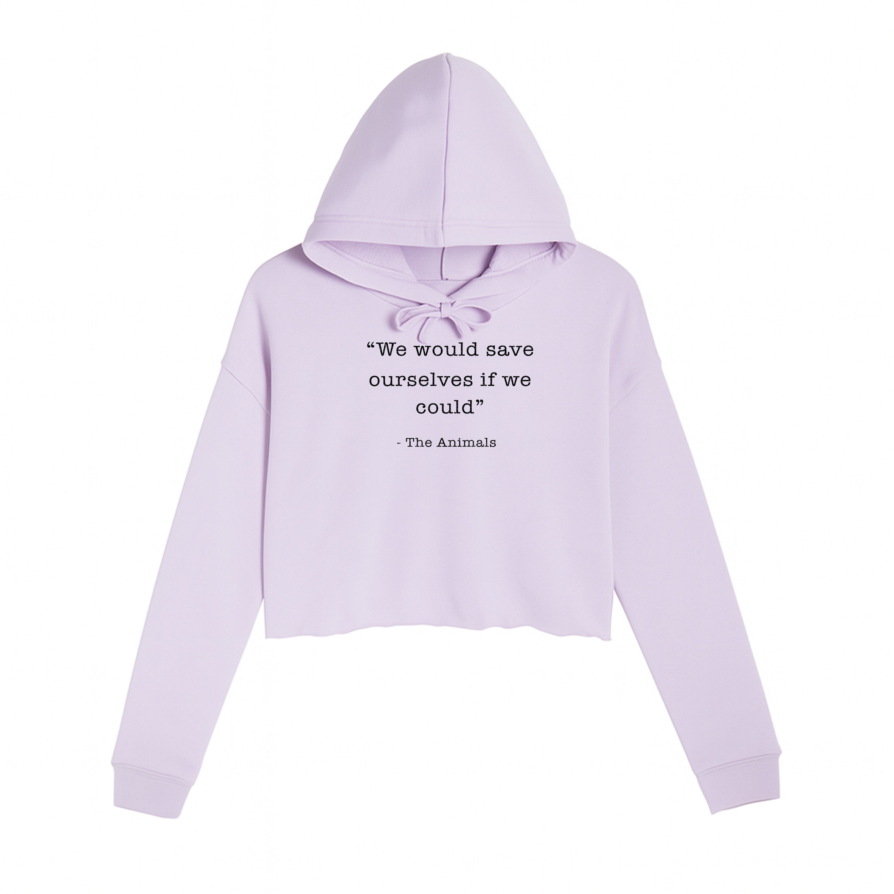 Women's | Save Ourselves | Crop Hoodie