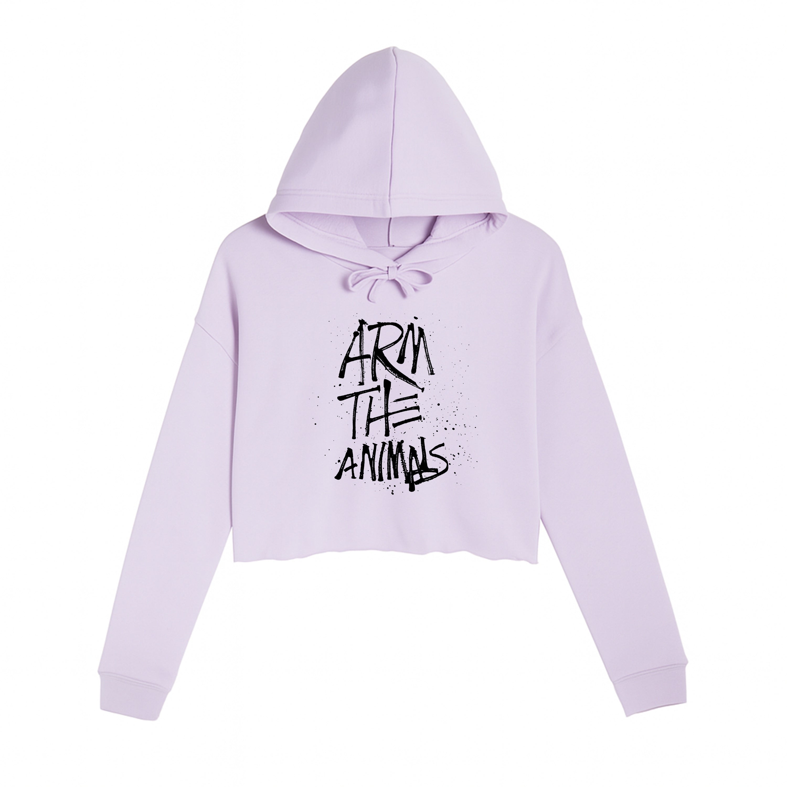 Women's | ATA Splatter Logo | Crop Hoodie