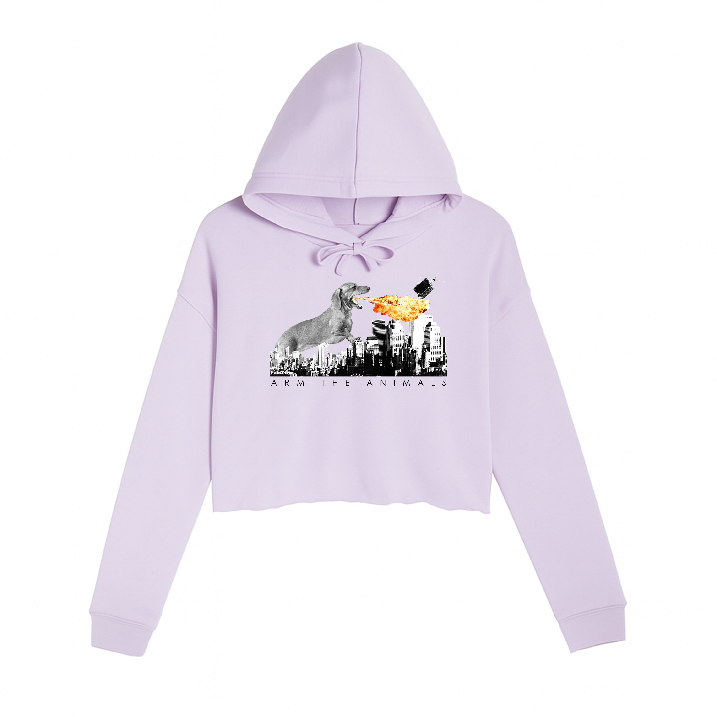 Women's | Dogzilla | Crop Hoodie