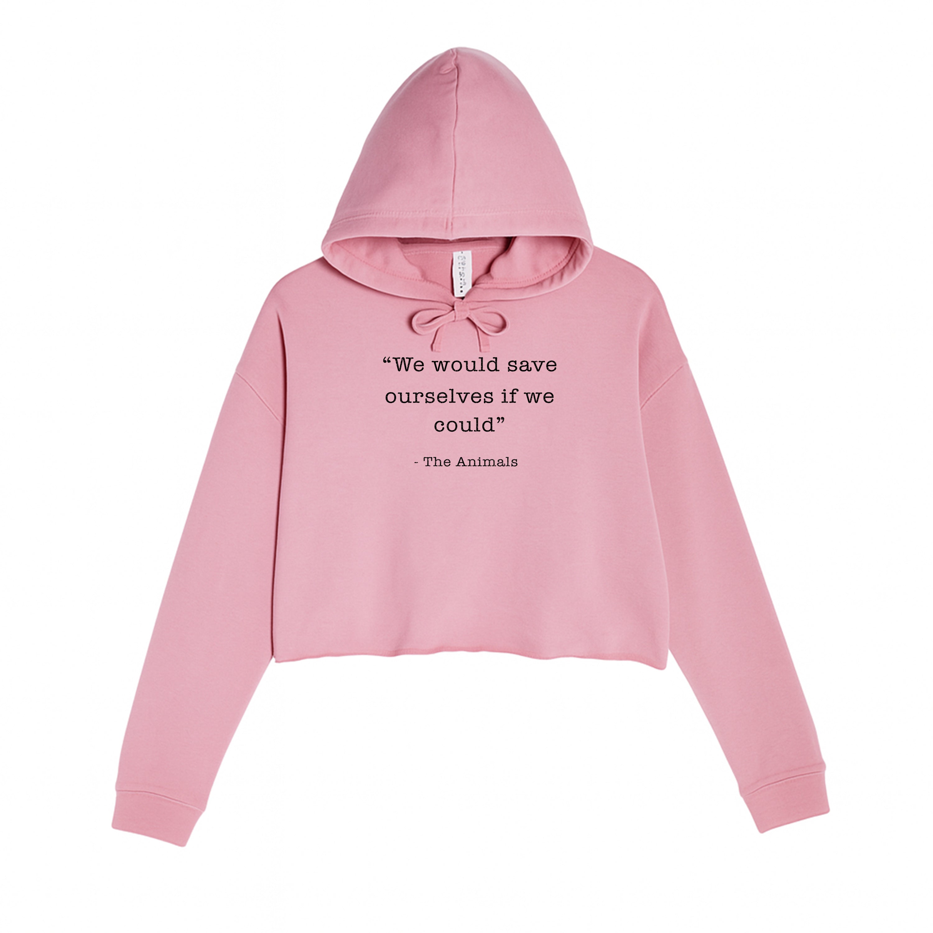 Women's | Save Ourselves | Crop Hoodie