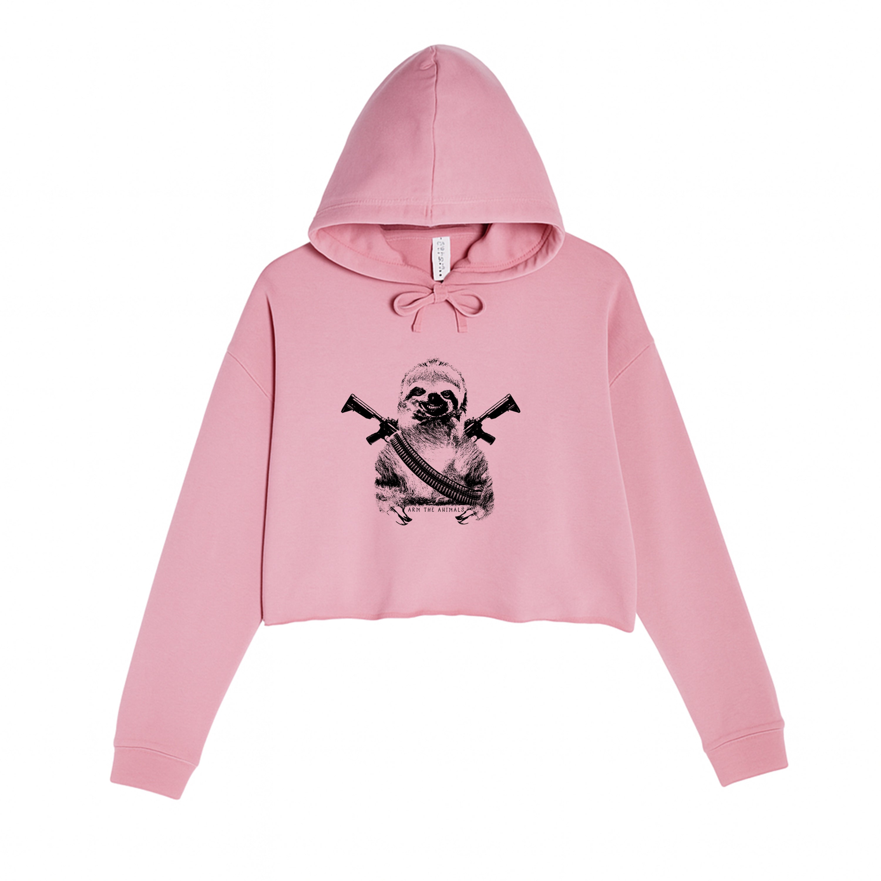 Women's | Artillery Sloth | Crop Hoodie