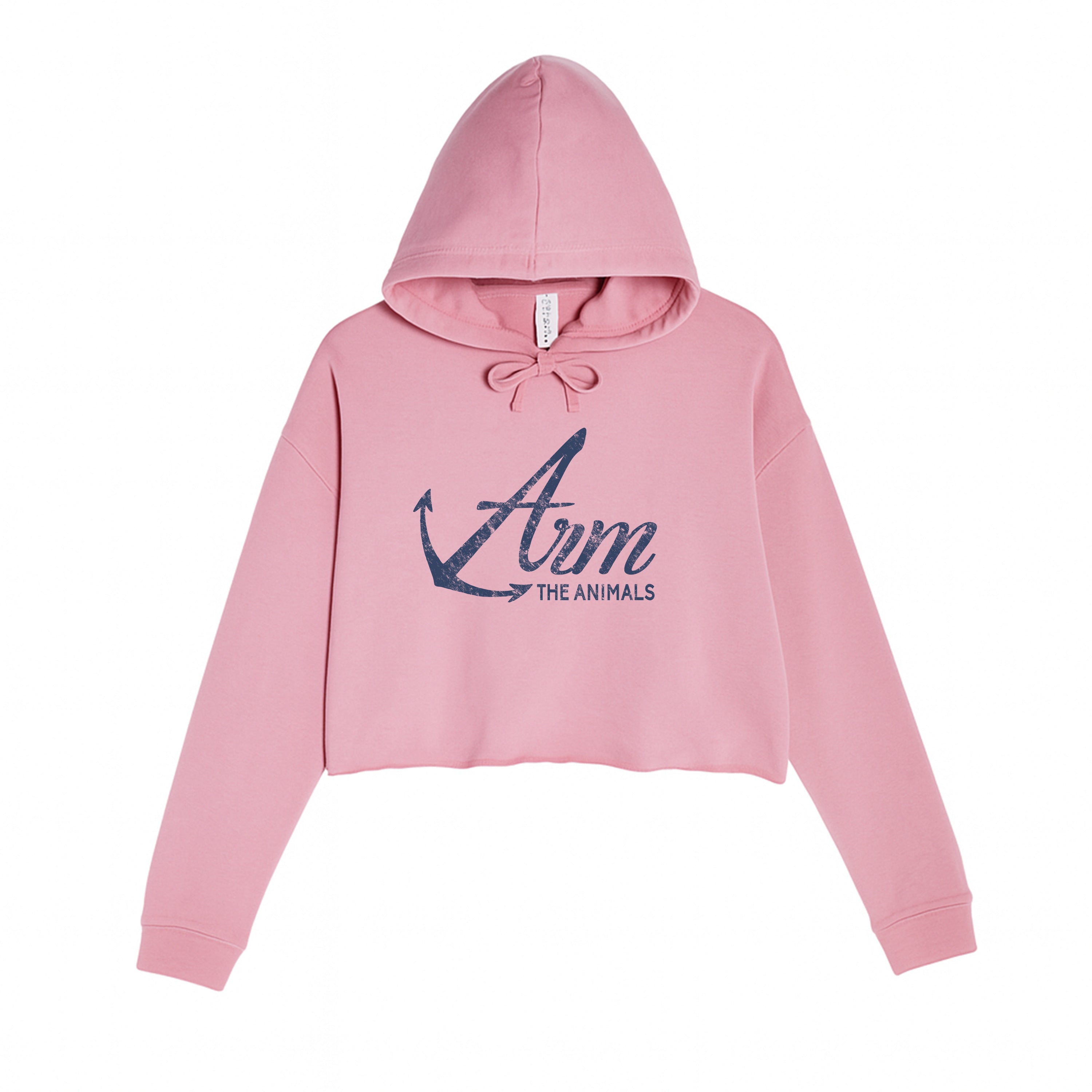 Women's | Armed Anchor | Crop Hoodie