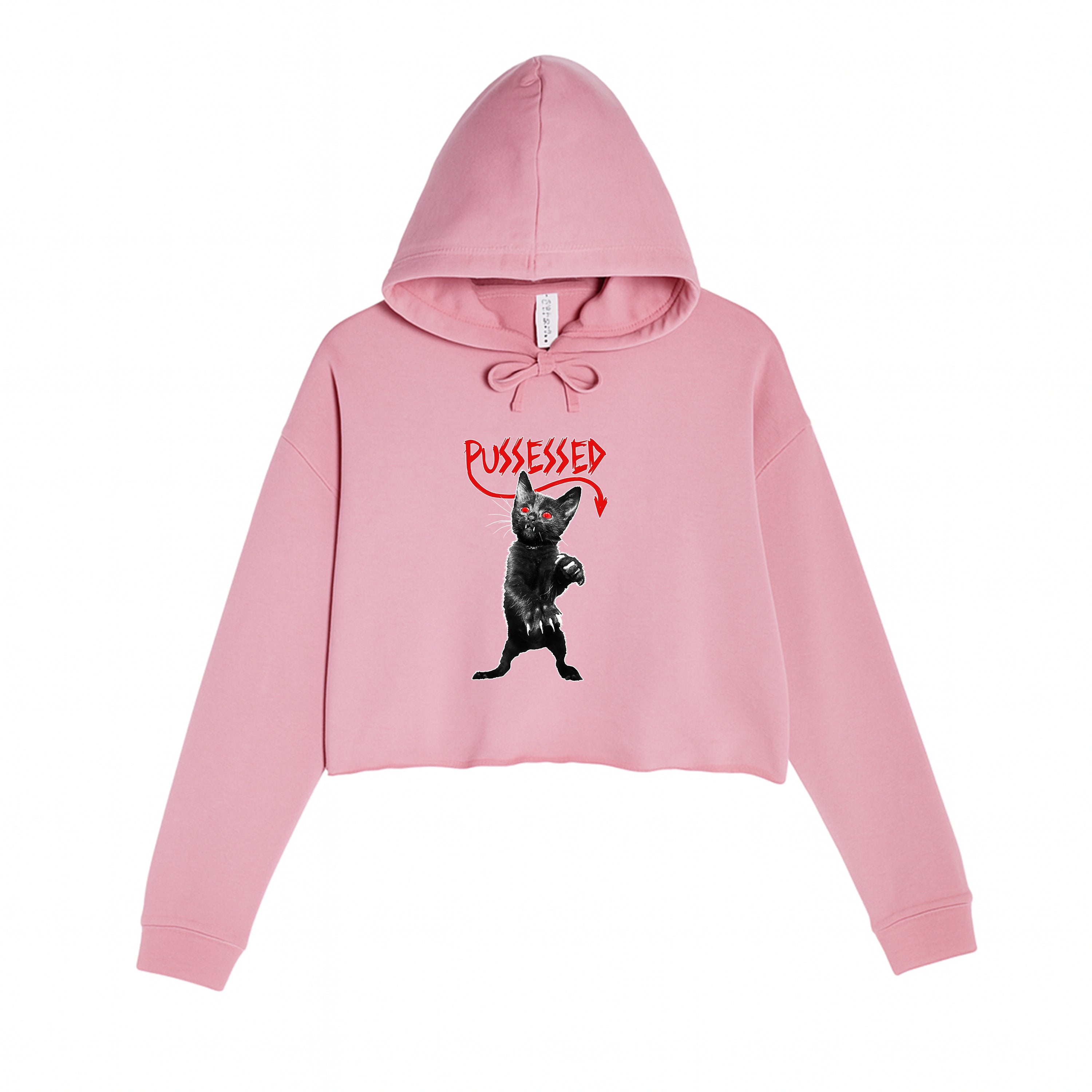 Women's | Pussessed | Crop Hoodie