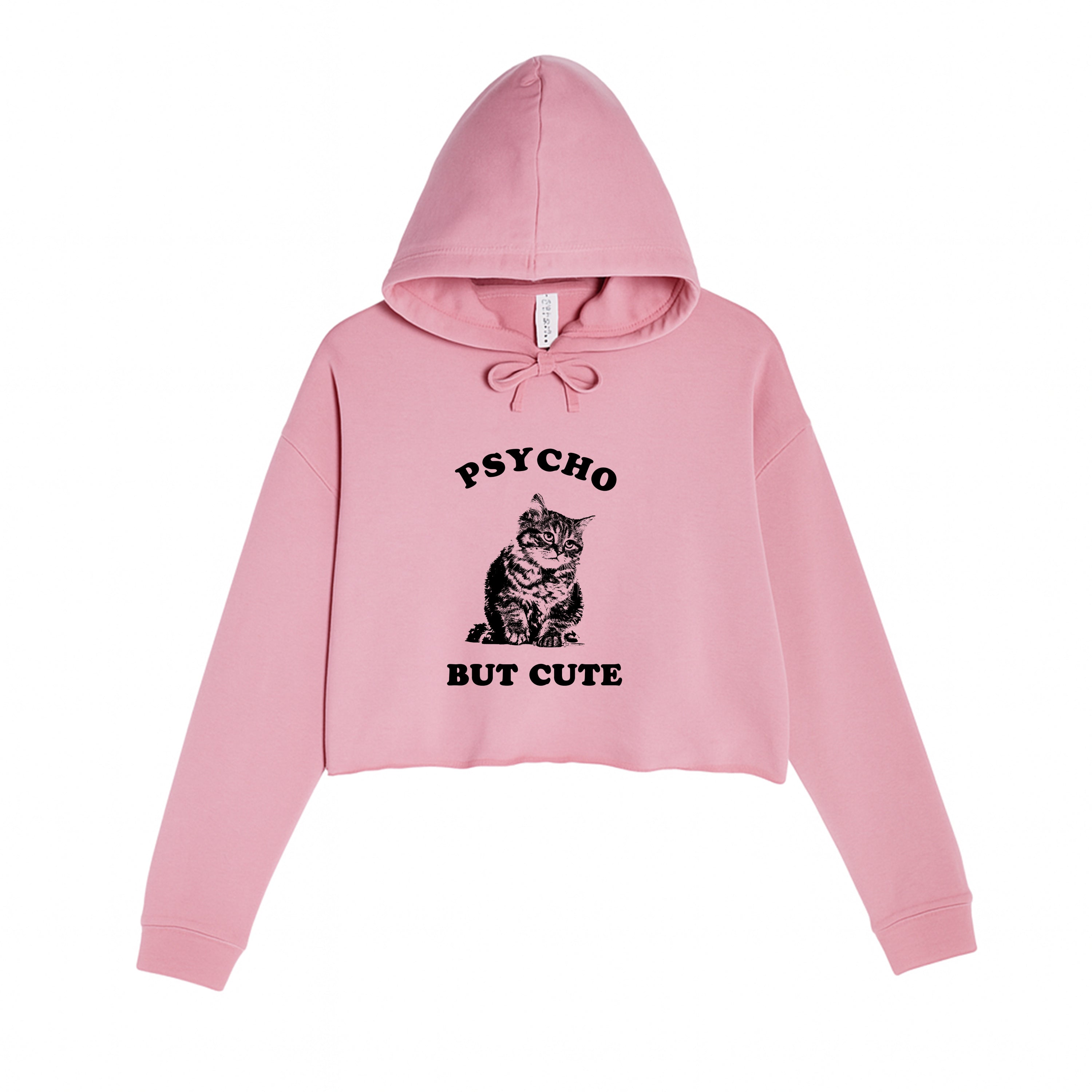 Women's | Cute But Psycho | Crop Hoodie