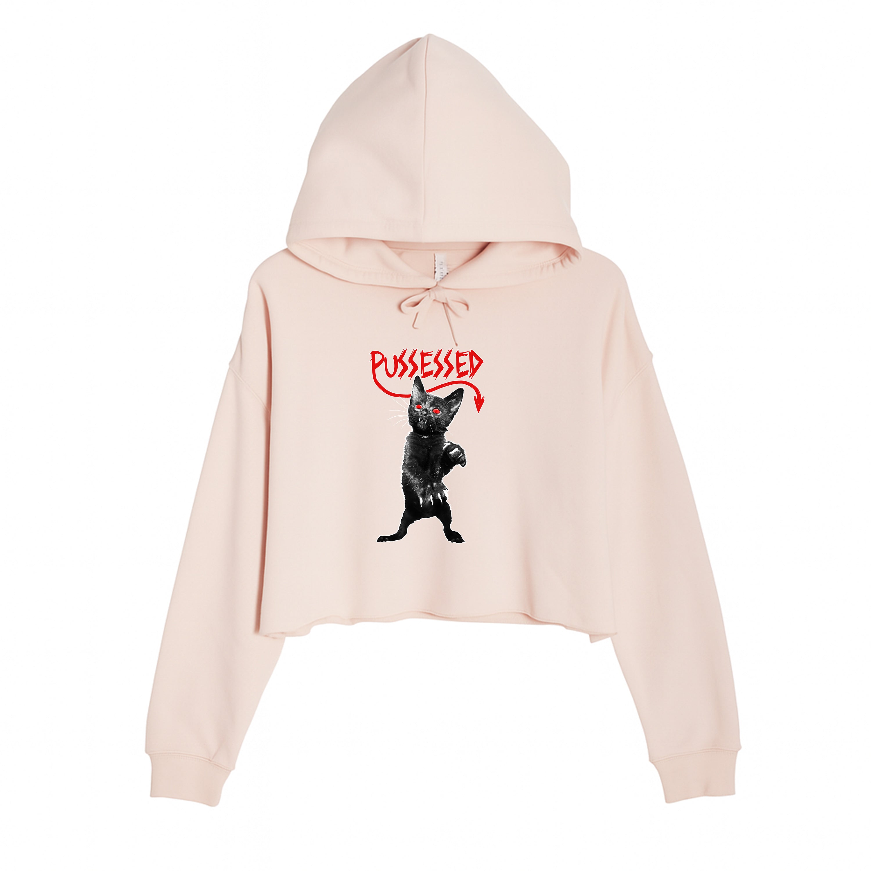 Women's | Pussessed | Crop Hoodie