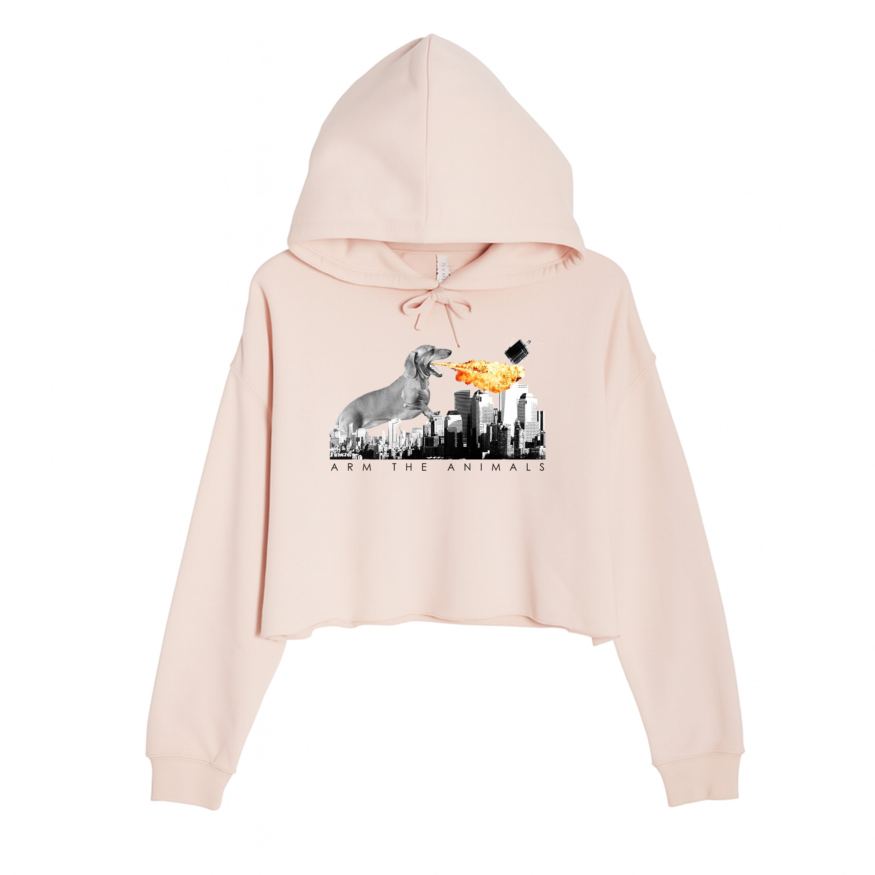 Women's | Dogzilla | Crop Hoodie
