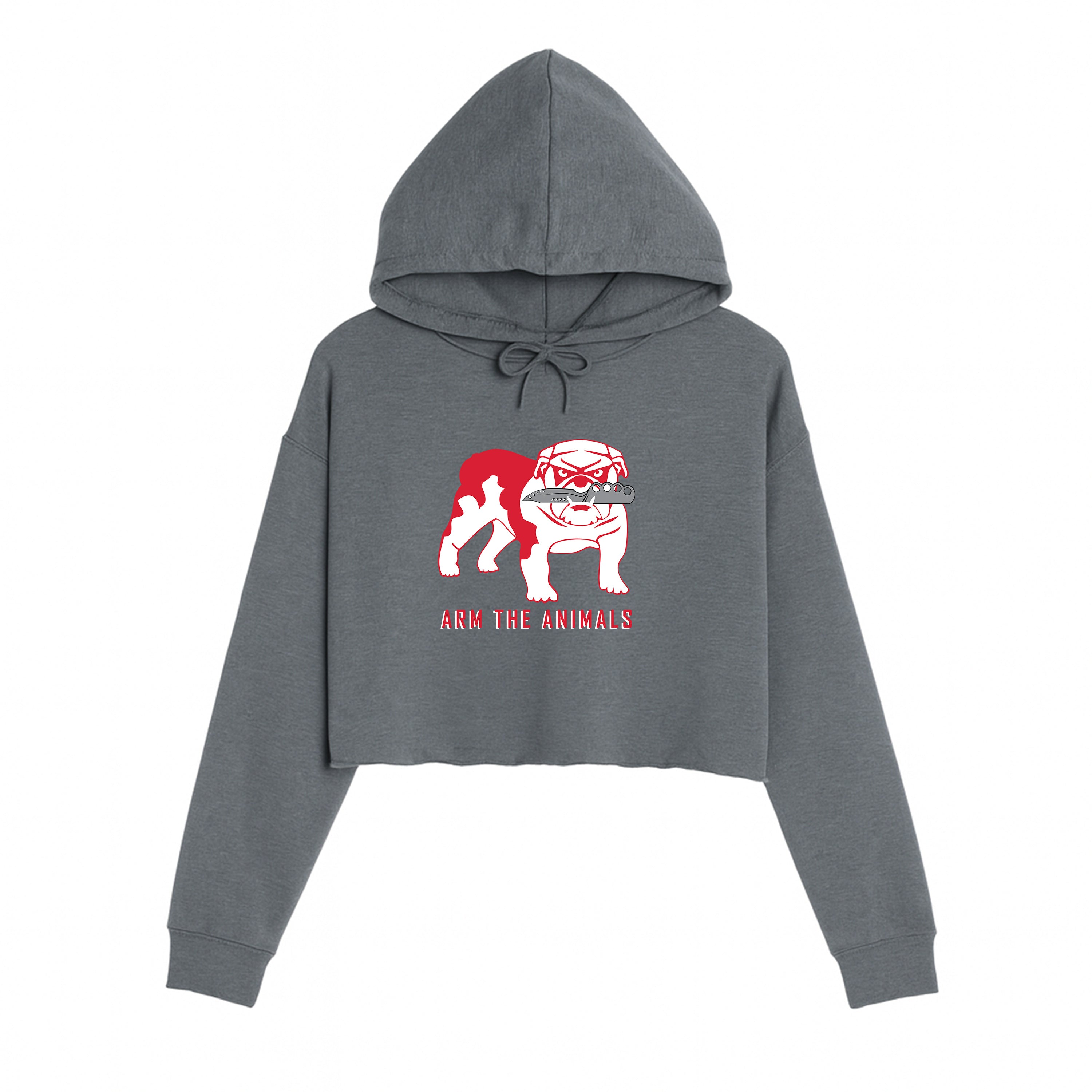 Women's | Bulldog Blade | Crop Hoodie