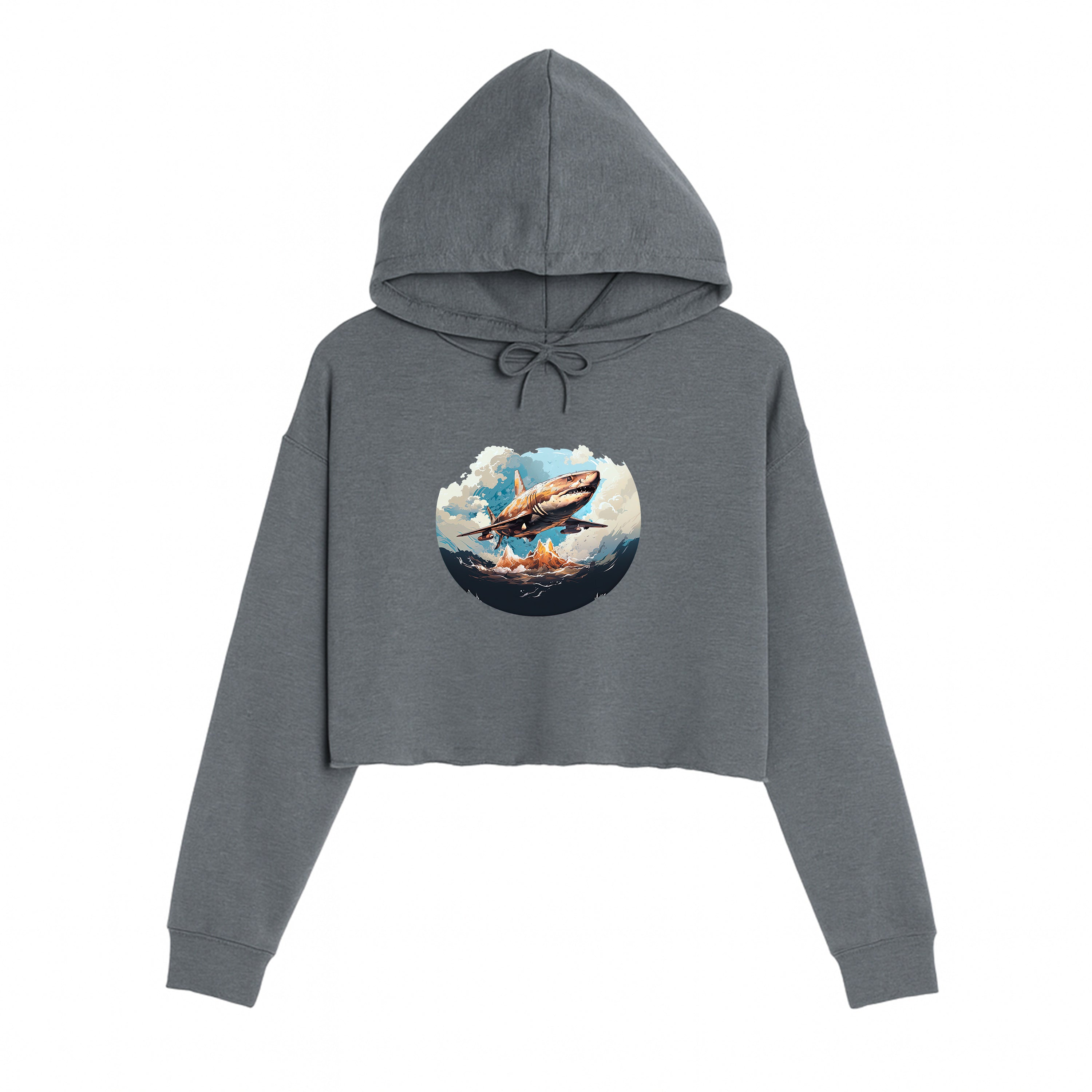 Women's | Air Shark | Crop Hoodie