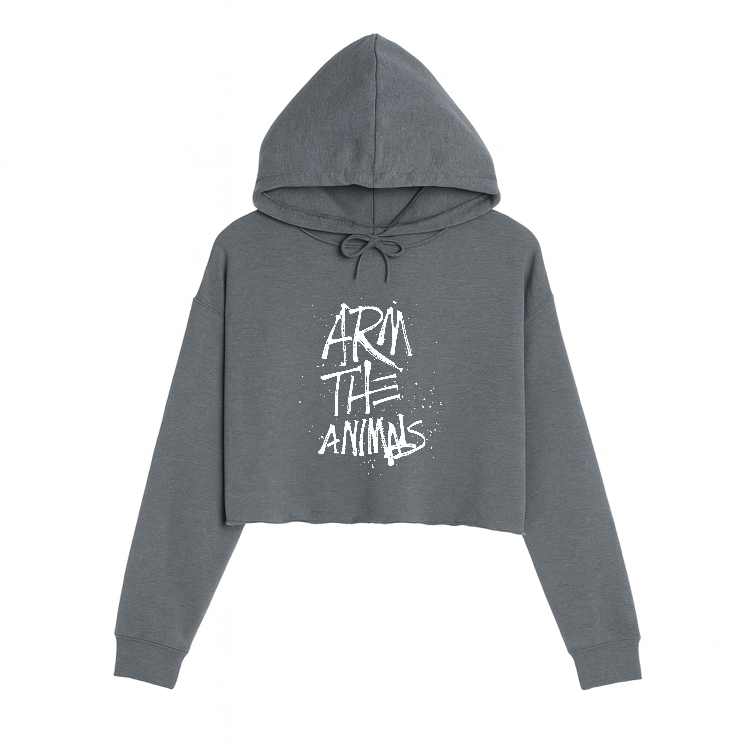 Women's | ATA Splatter Logo | Crop Hoodie