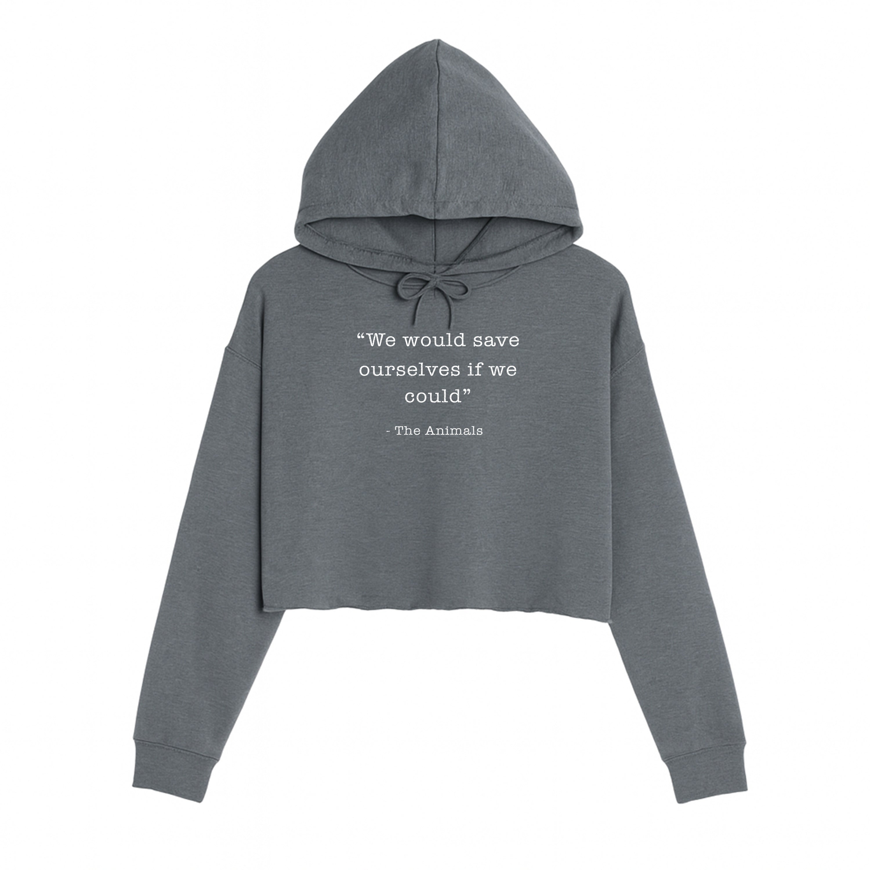 Women's | Save Ourselves | Crop Hoodie