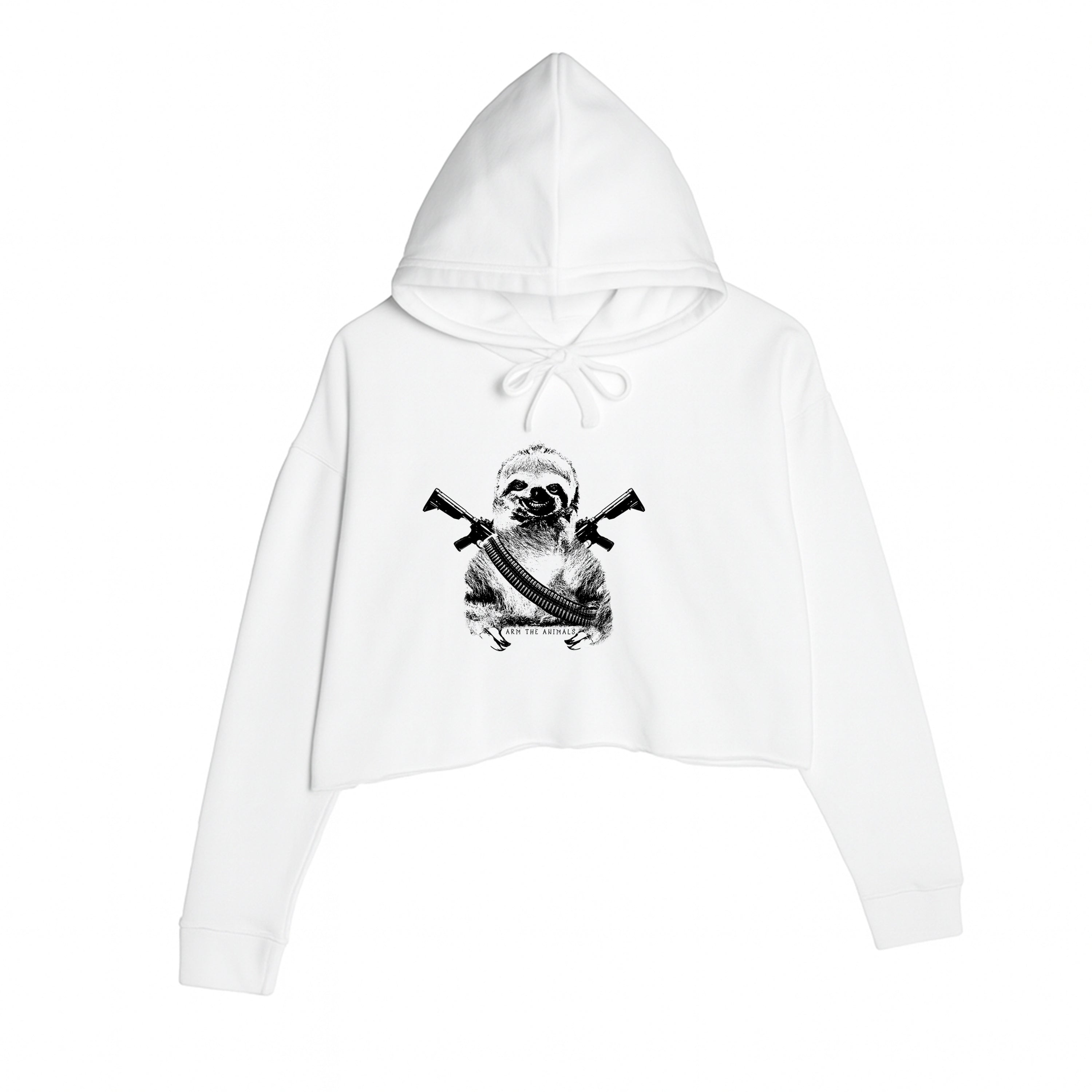 Women's | Artillery Sloth | Crop Hoodie