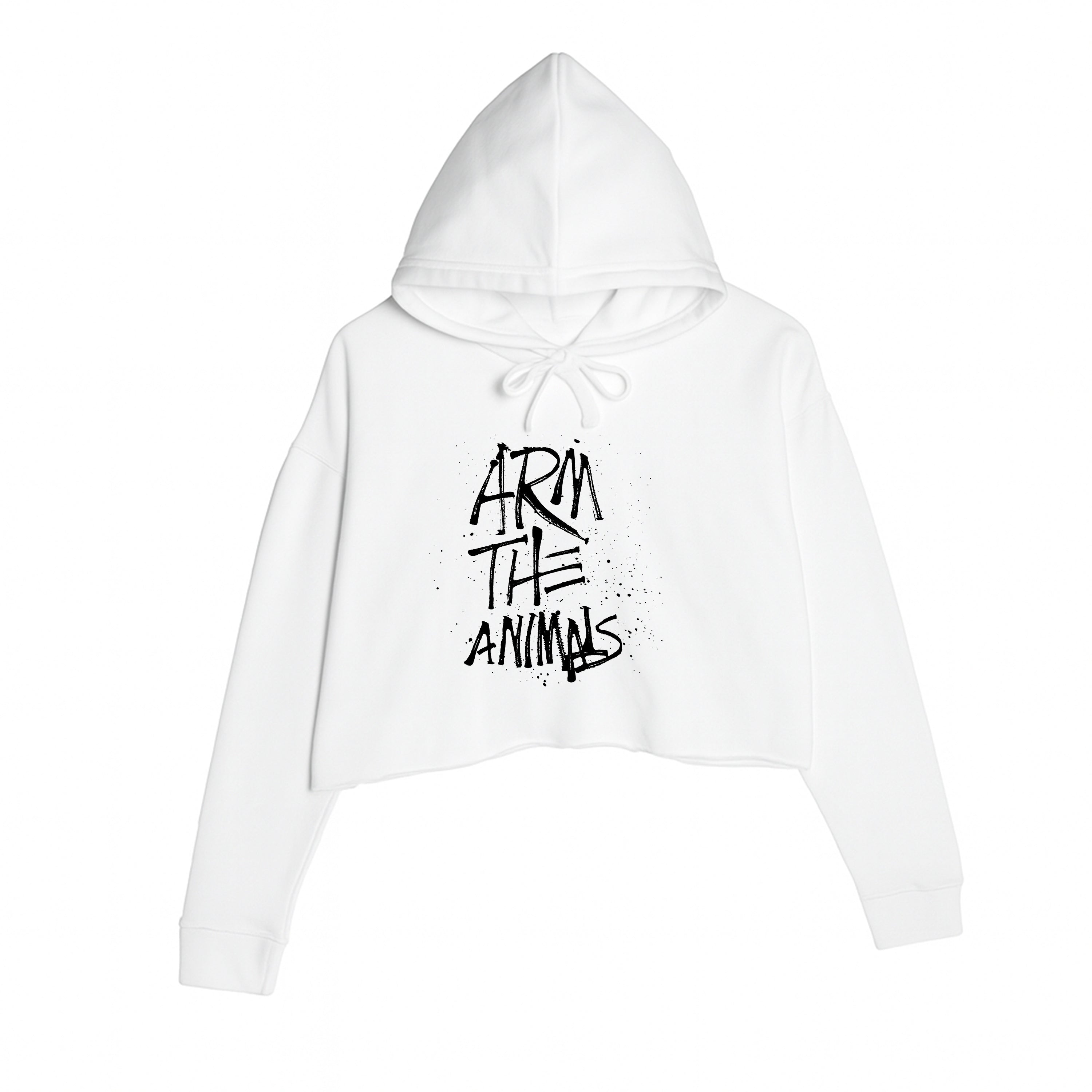 Women's | ATA Splatter Logo | Crop Hoodie