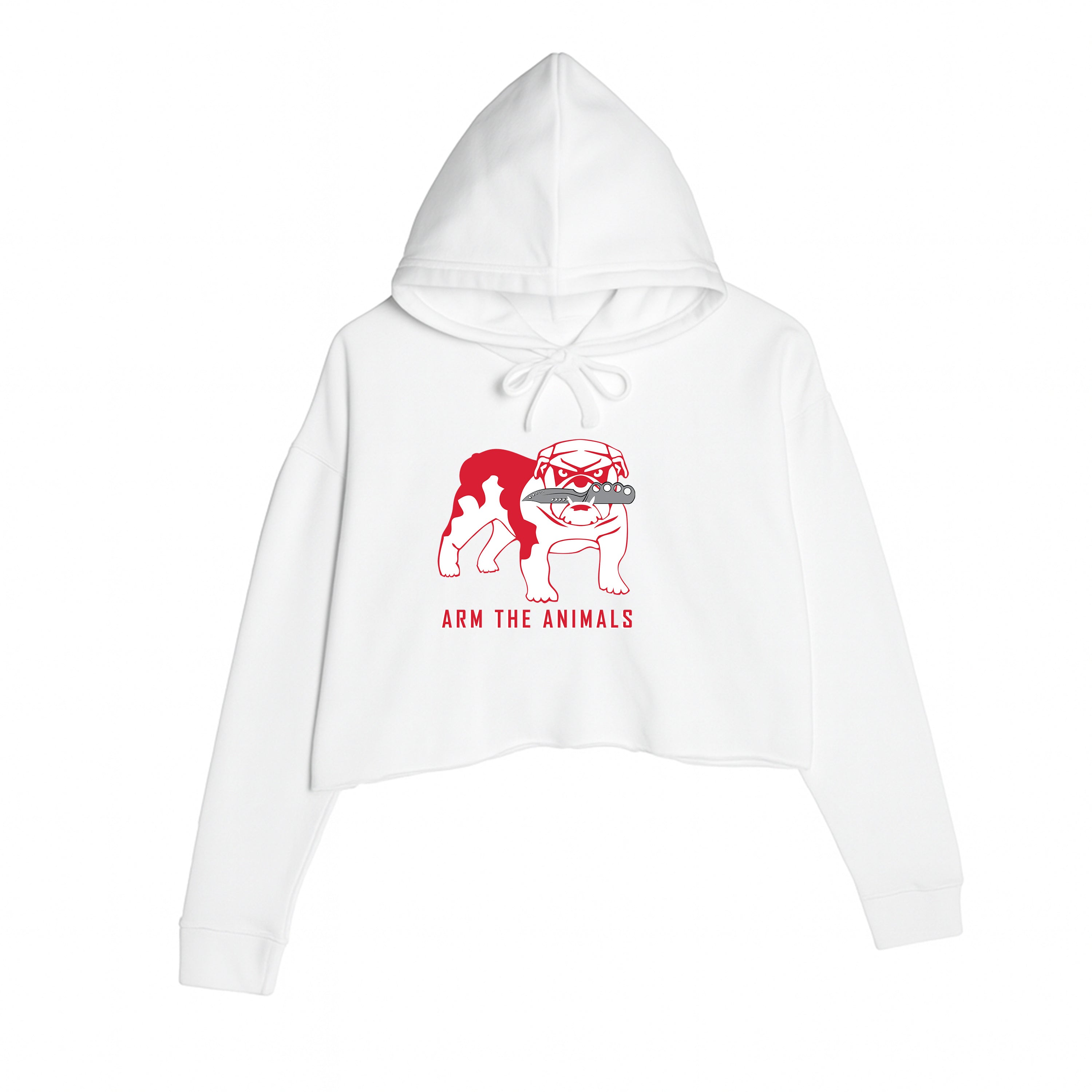 Women's | Bulldog Blade | Crop Hoodie