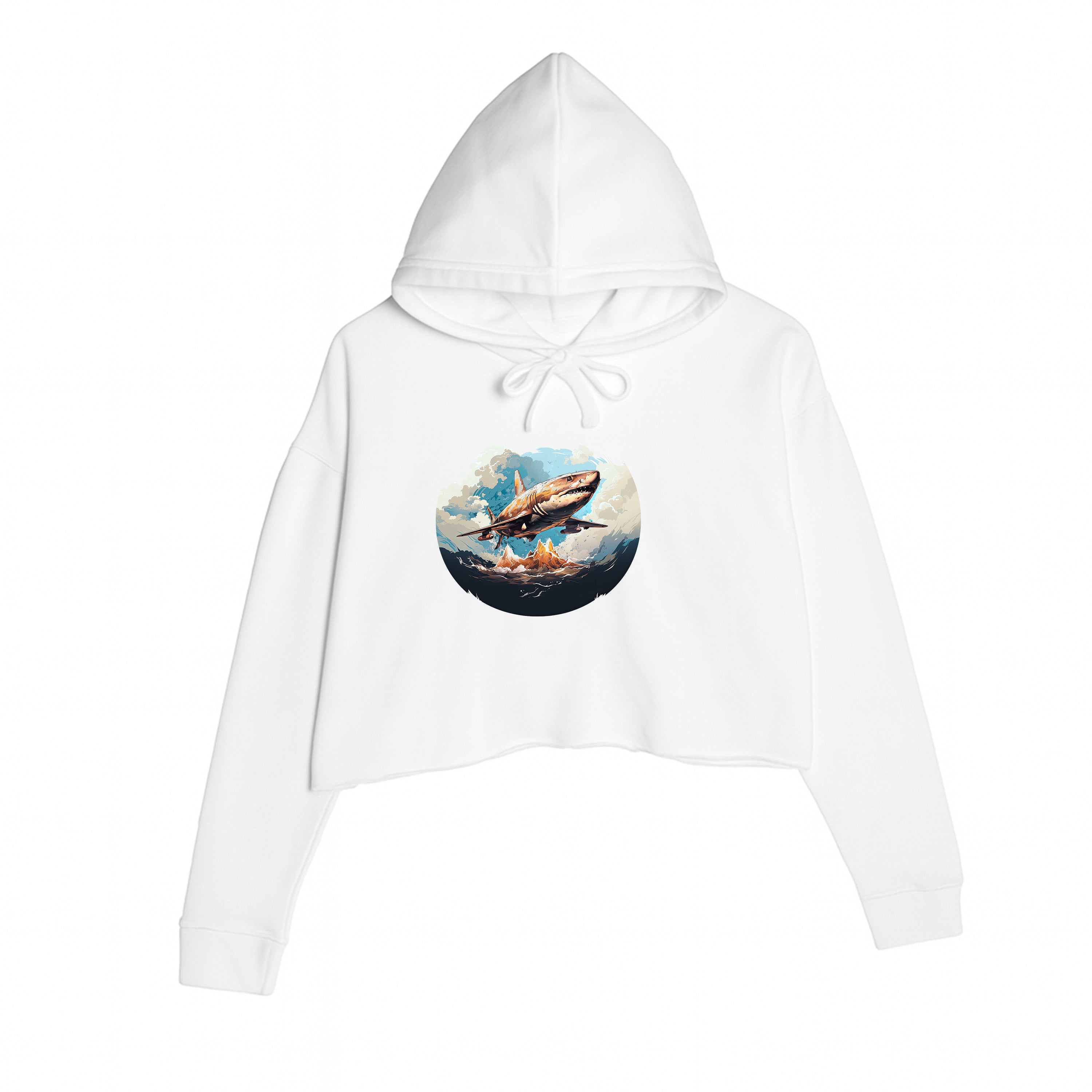 Women's | Air Shark | Crop Hoodie