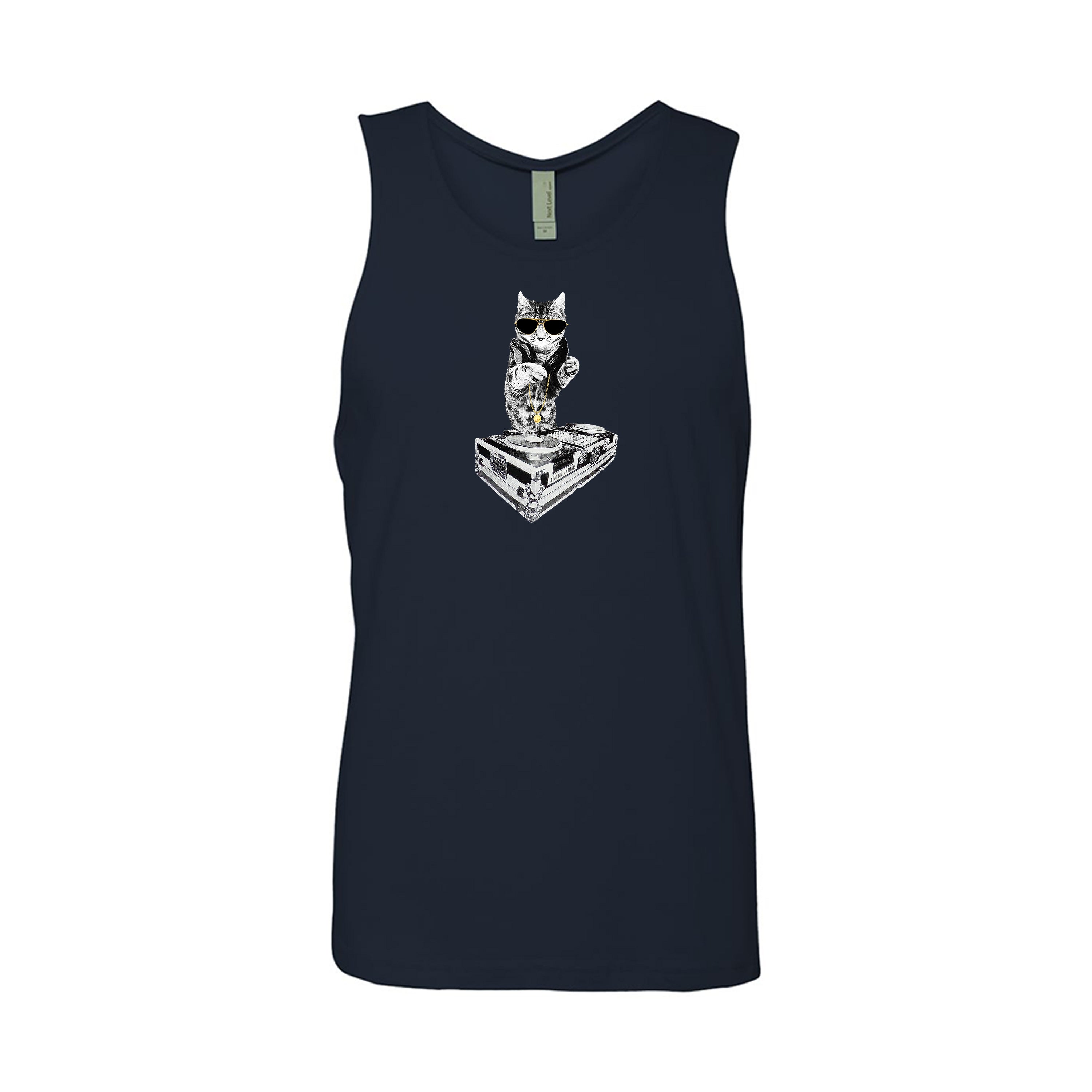 Men's | Bruce Kitty DJ | Tank Top