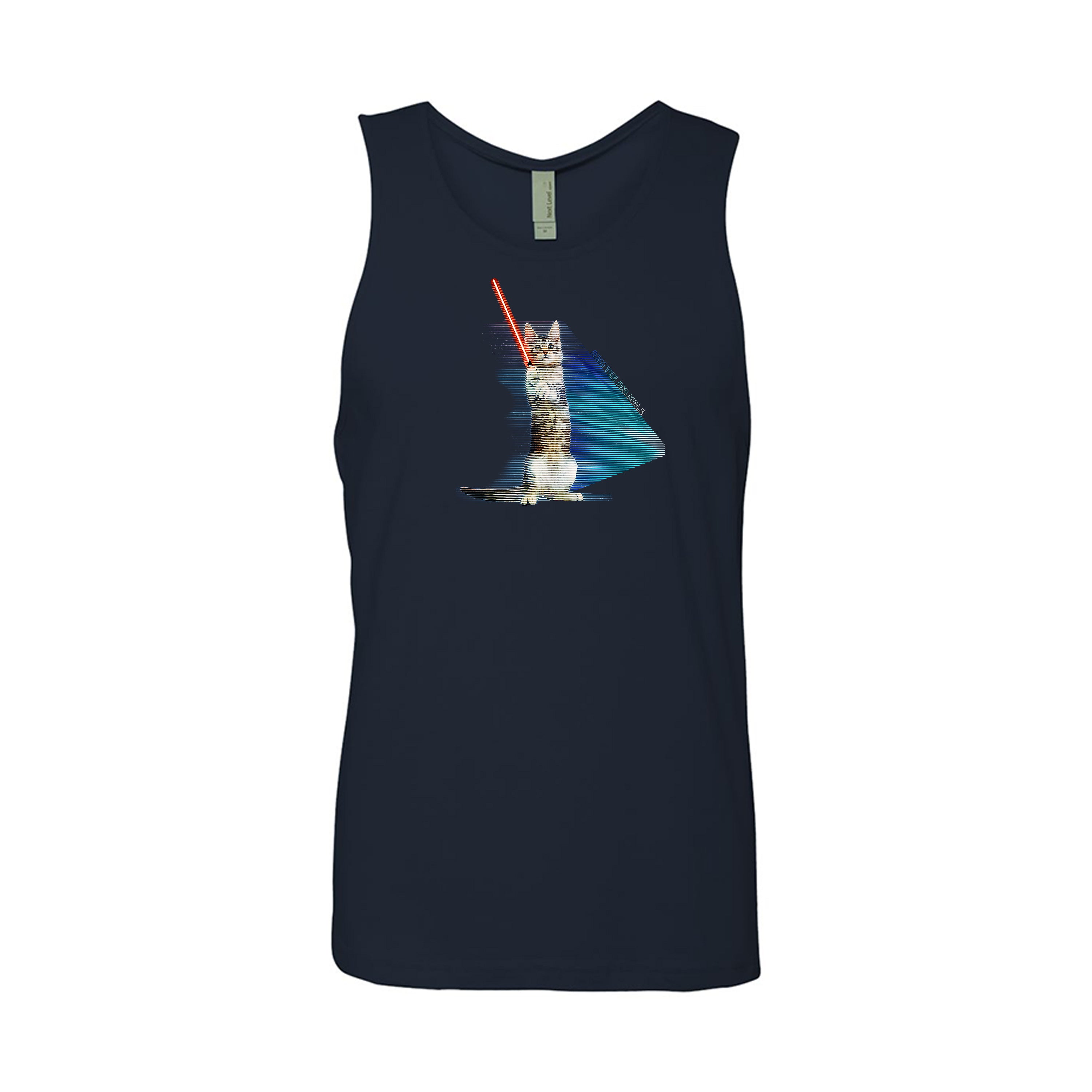 Men's | Hologram Battle Cat | Tank Top