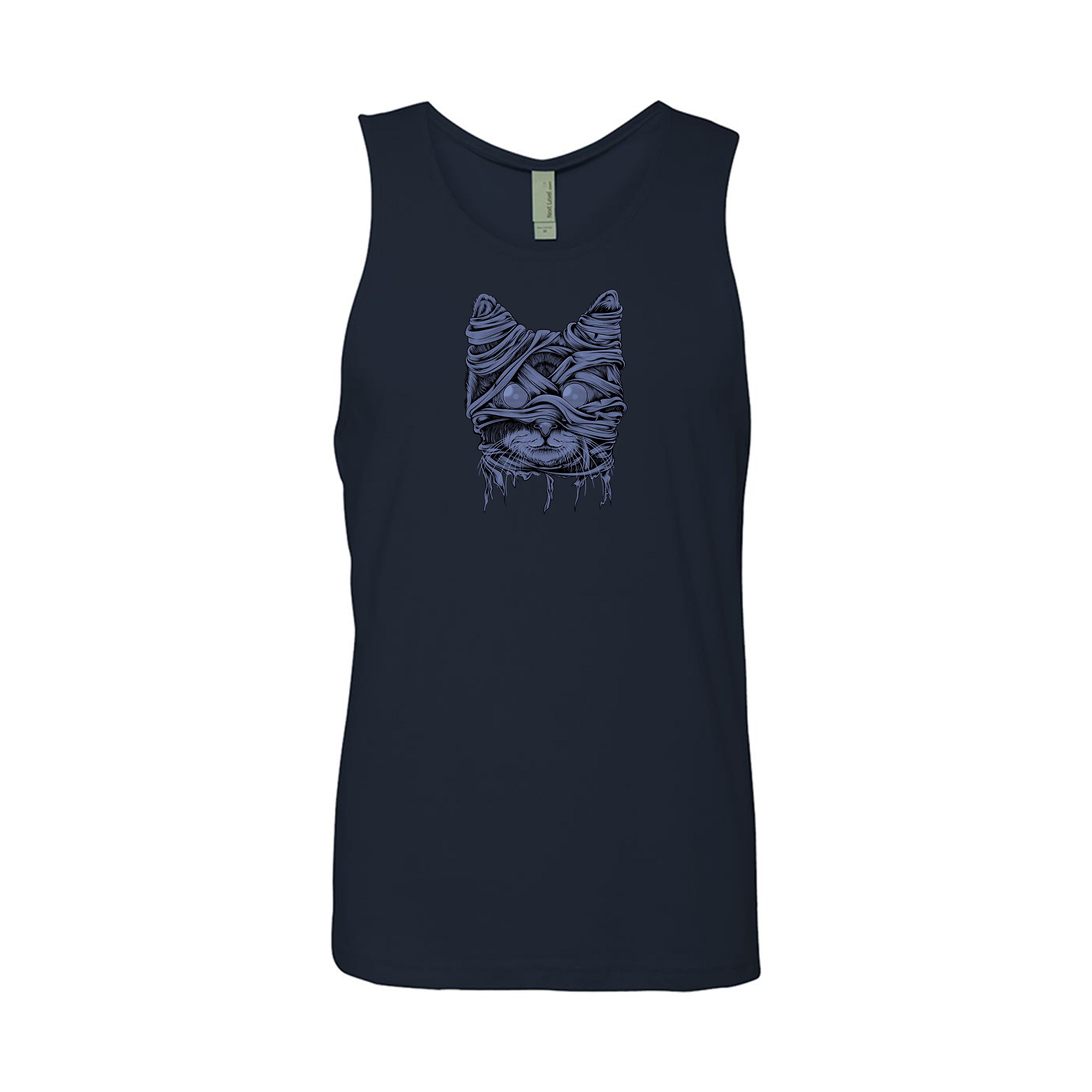 Men's | Zombie Mummy Cat | Tank Top