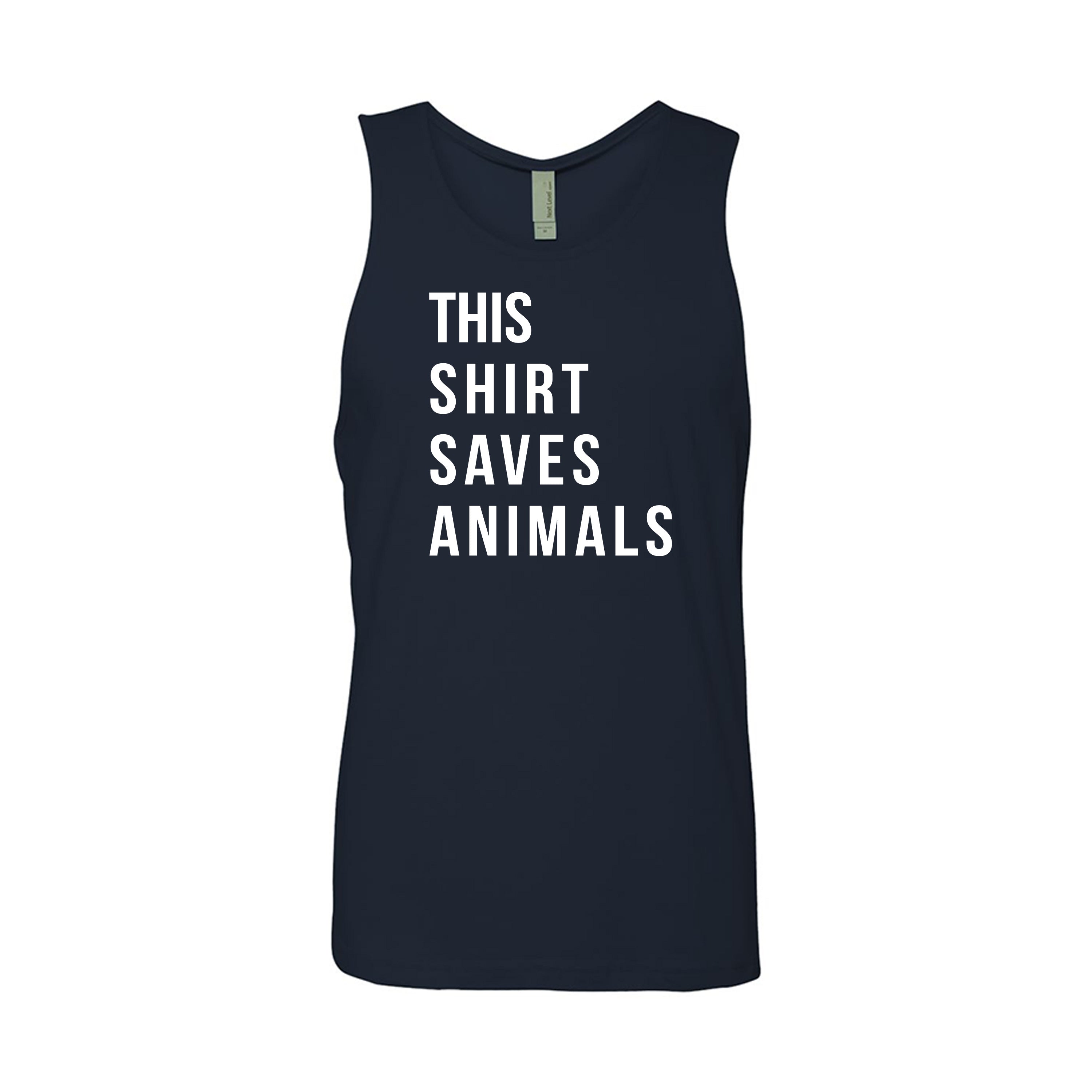 Men's | This Shirt Saves Animals | Tank Top