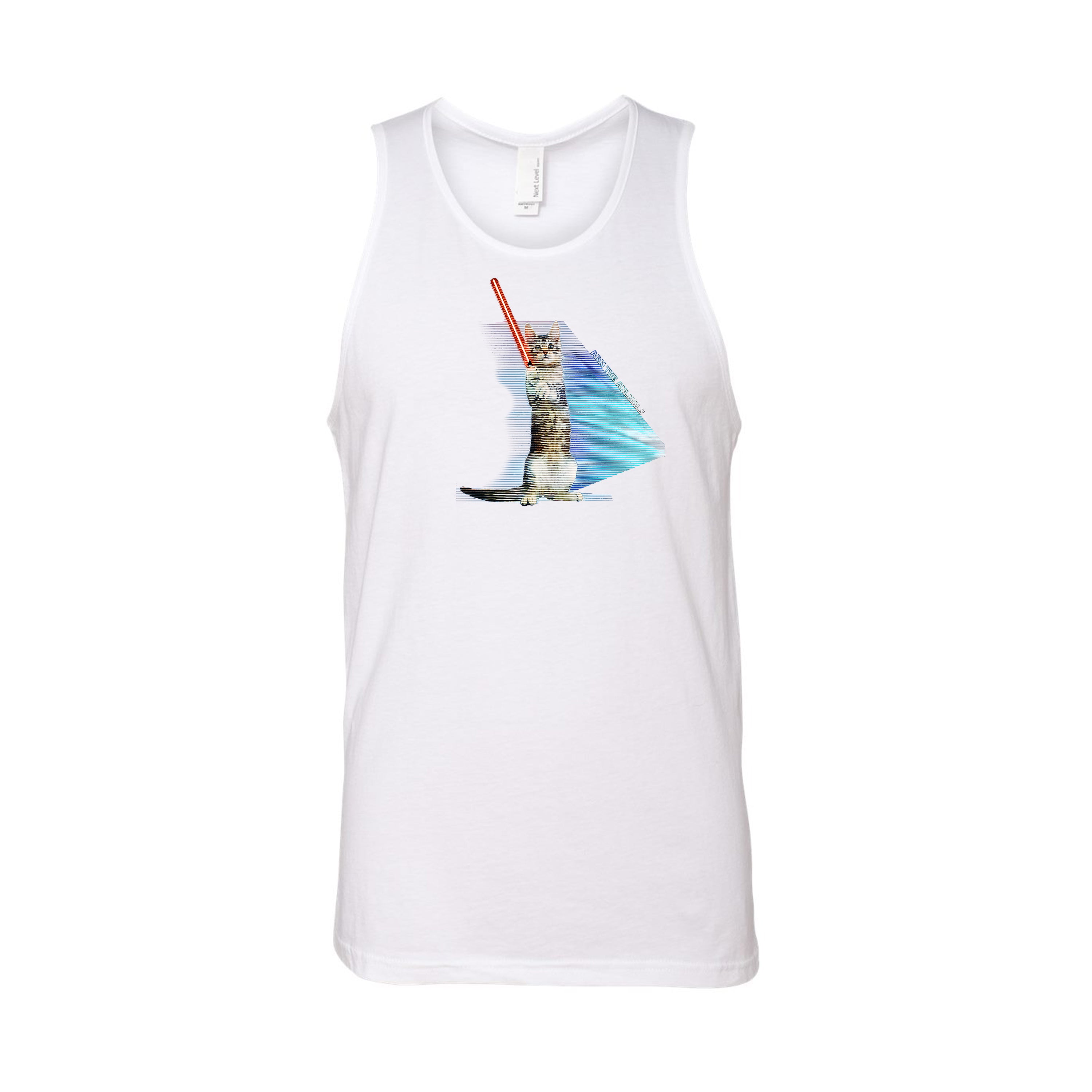 Men's | Hologram Battle Cat | Tank Top