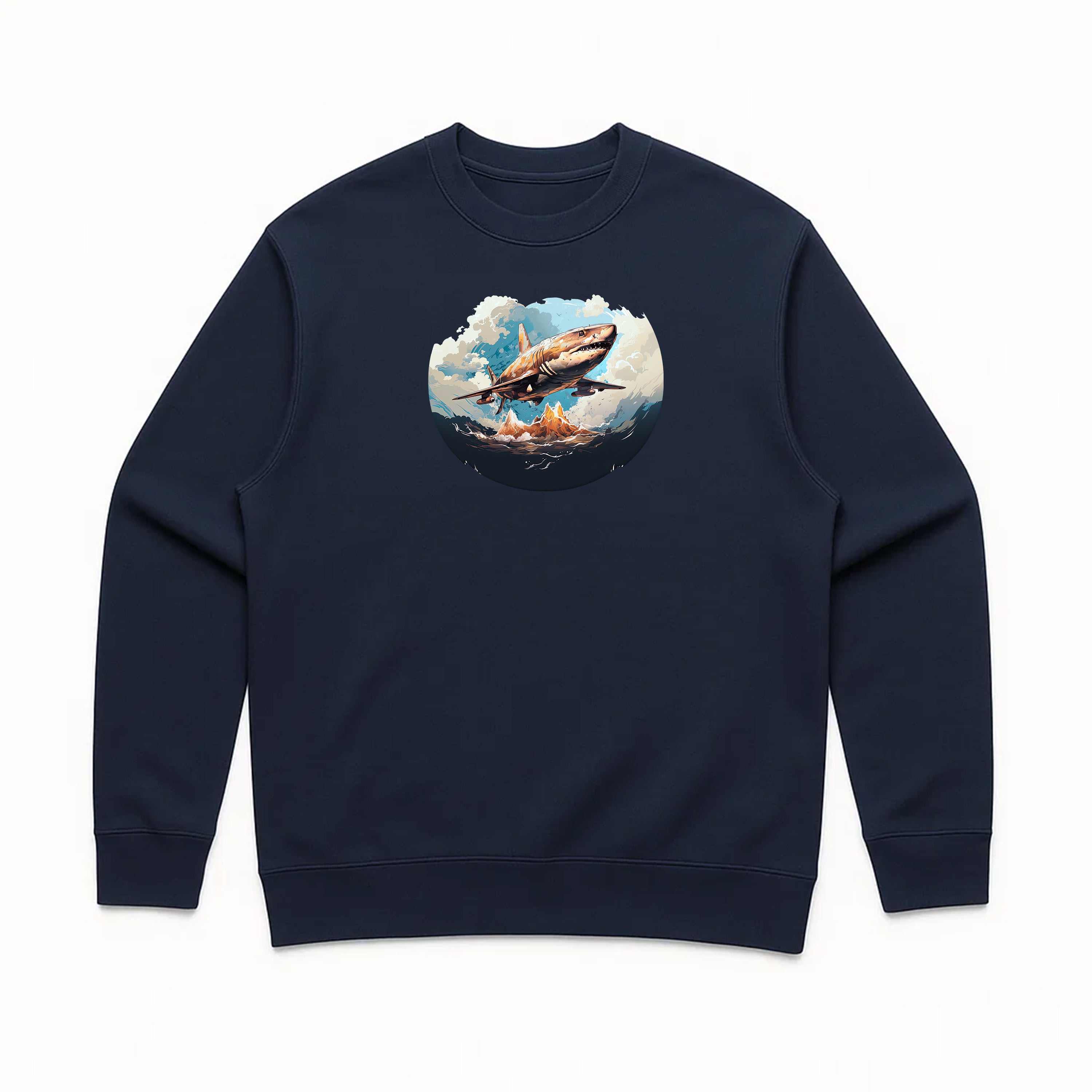 Unisex | Air Shark | Crewneck Sweatshirt