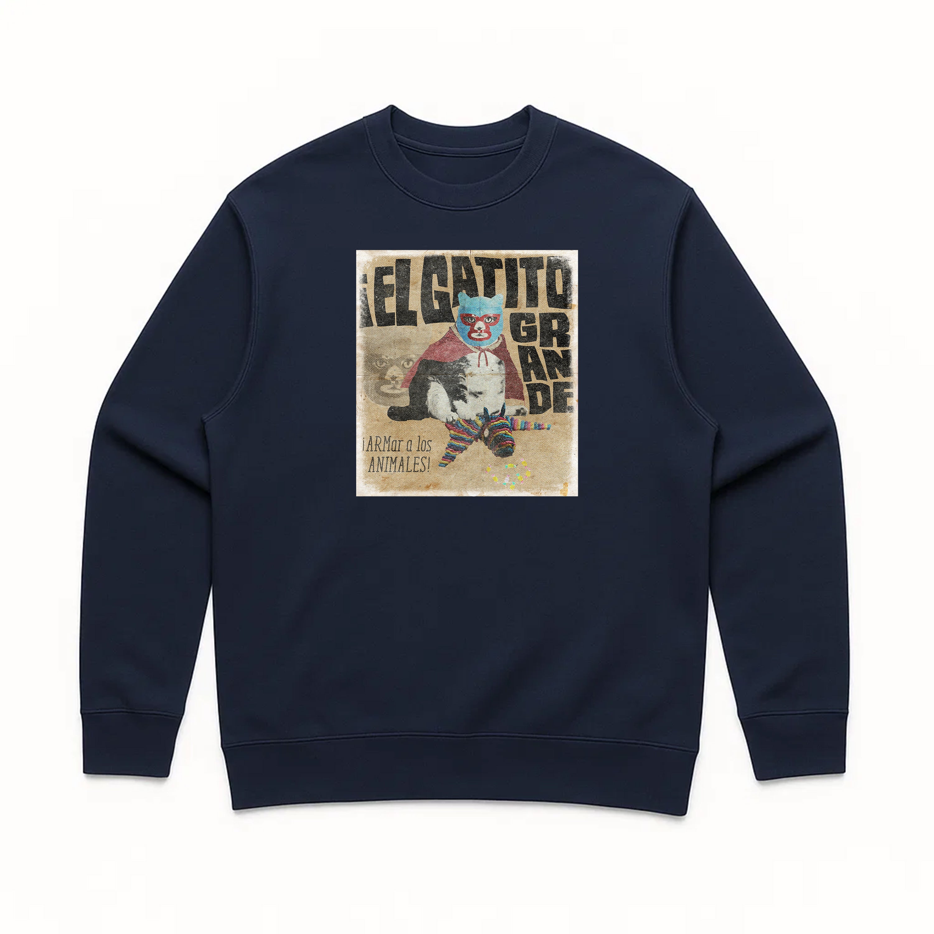 Unisex | El Gatito Grande | Crewneck Sweatshirt