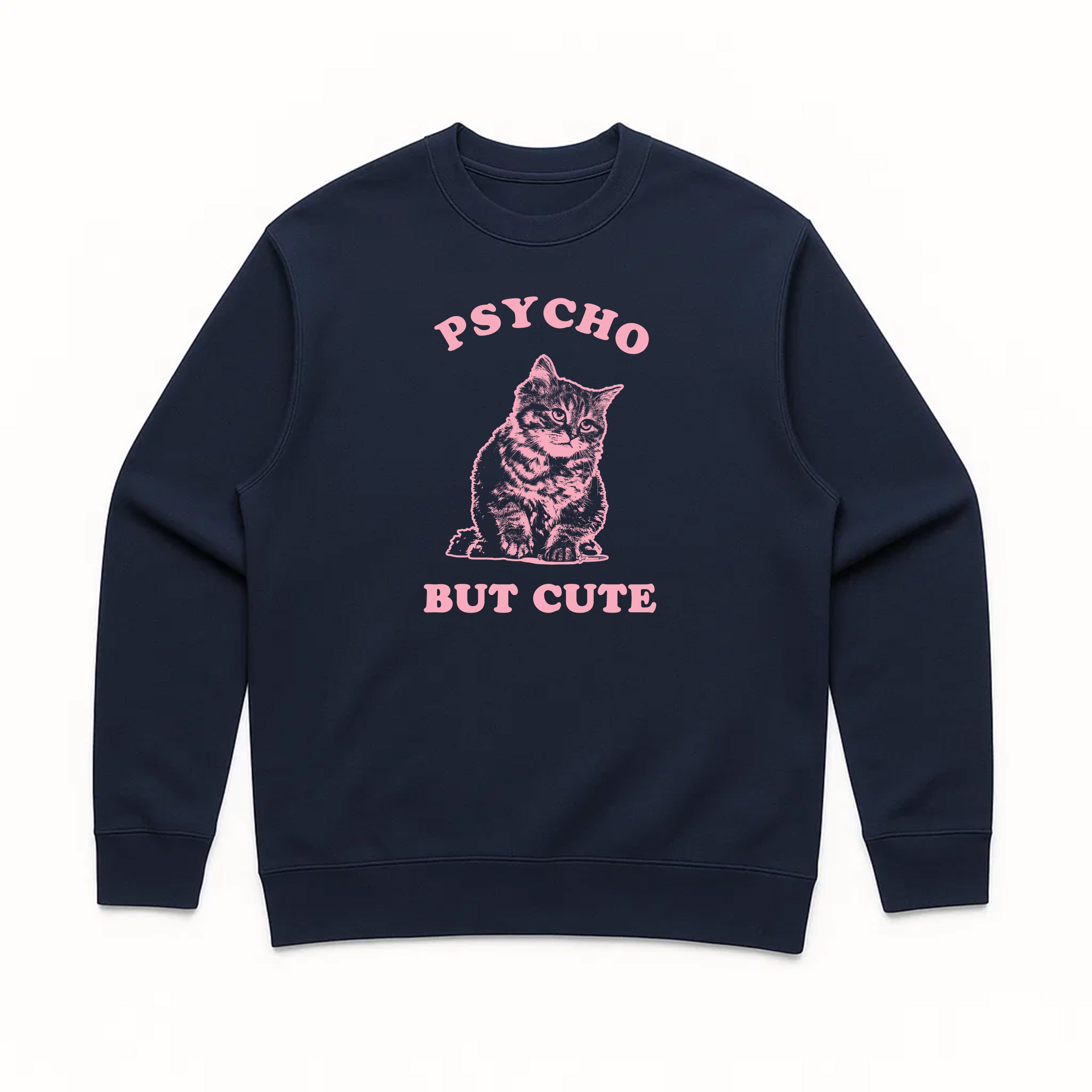 Unisex | Cute But Psycho | Crewneck Sweatshirt