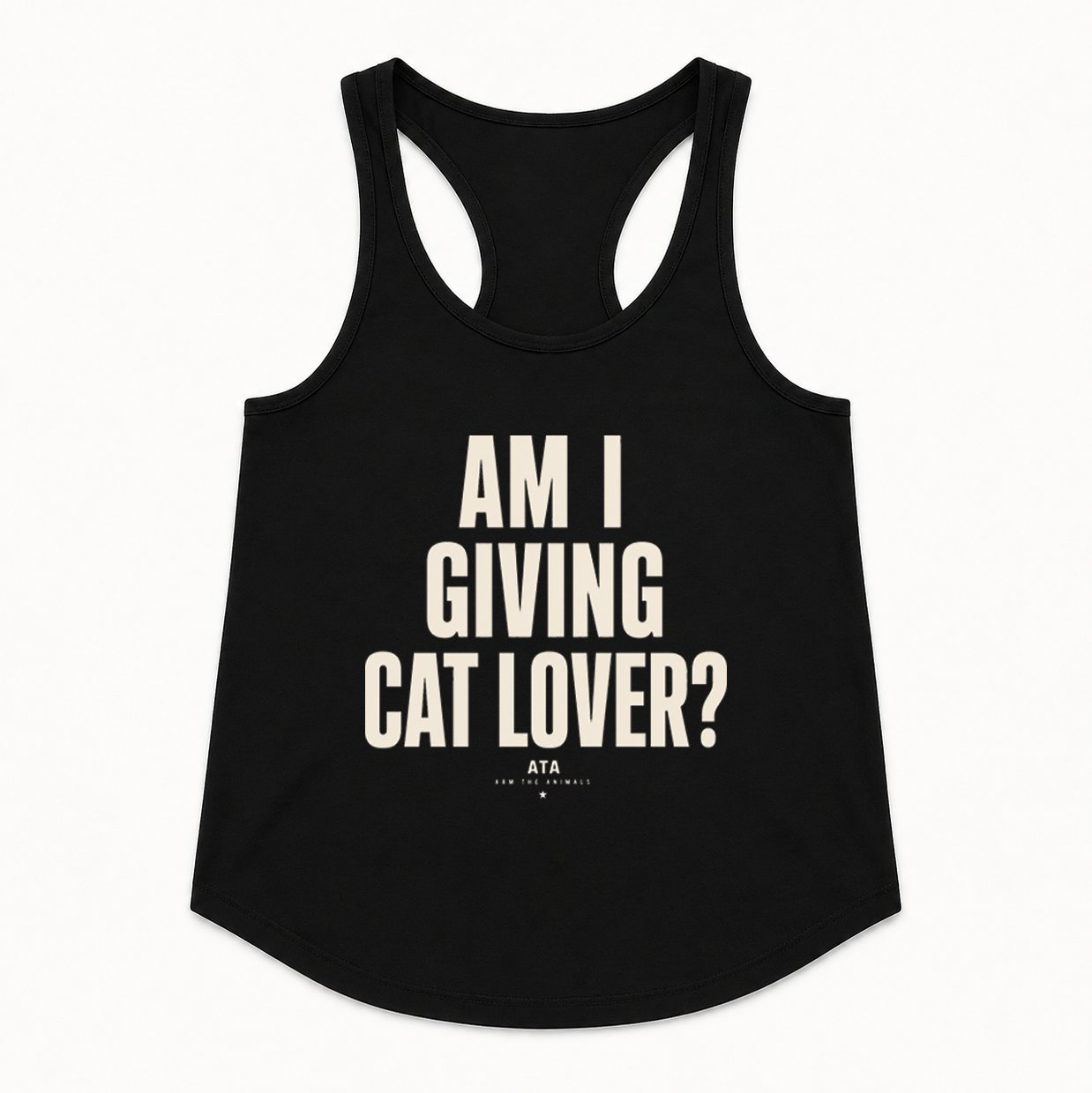 Women's | Giving Cat Lover | Racerback Tank