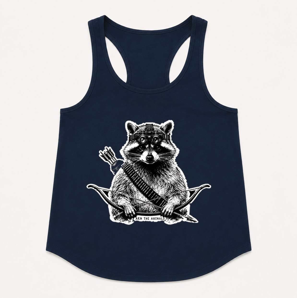 Women's | Recon Raccoon | Racerback Tank