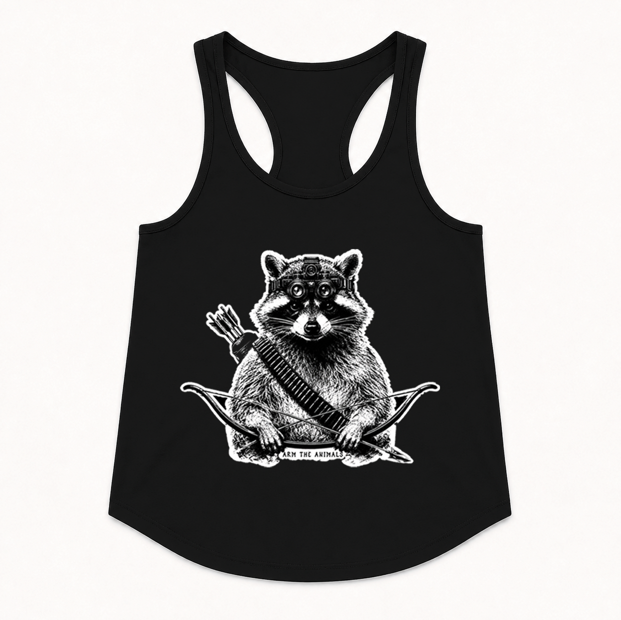 Women's | Recon Raccoon | Racerback Tank