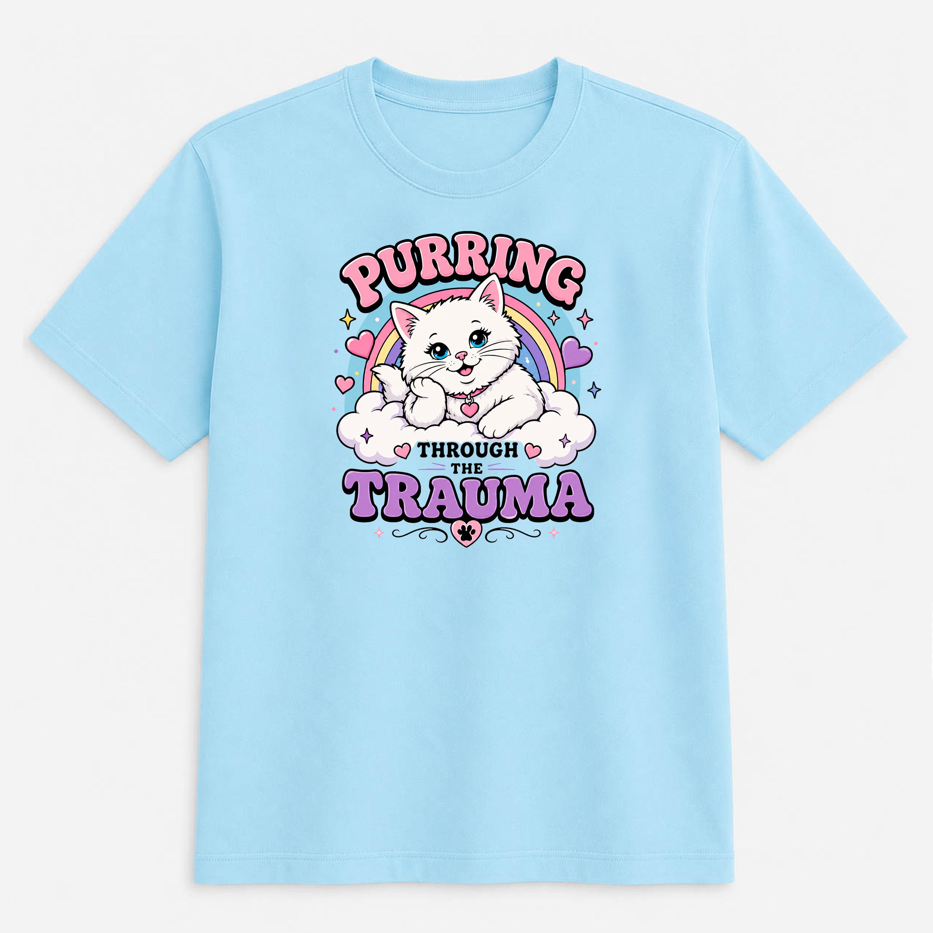 Unisex | Purring Through Trauma | Tee