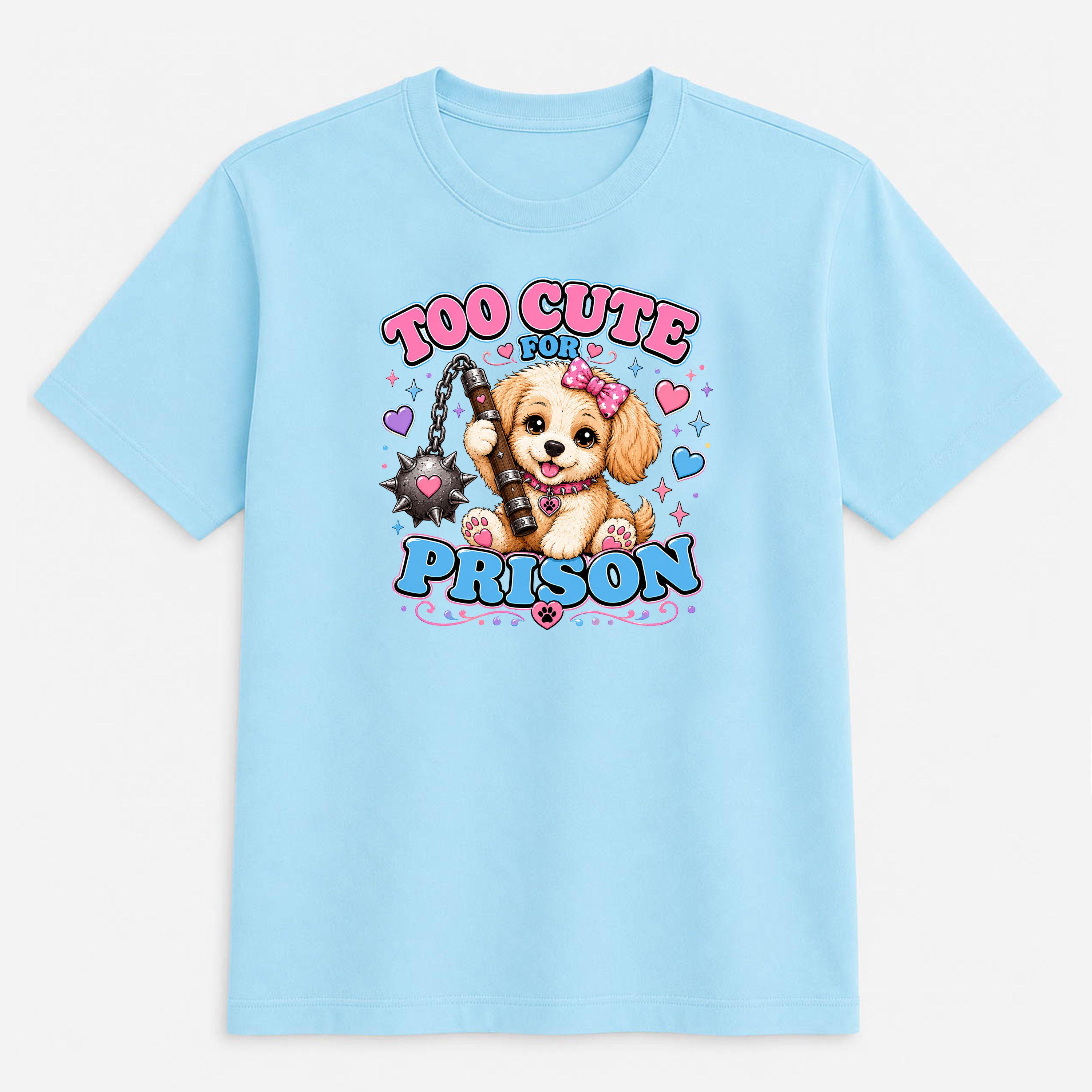 Unisex | Too Cute For Prison | Tee