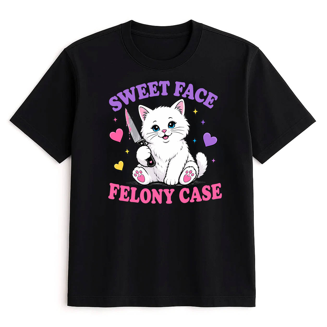 Unisex | Sweet Face Felony Case | Tee