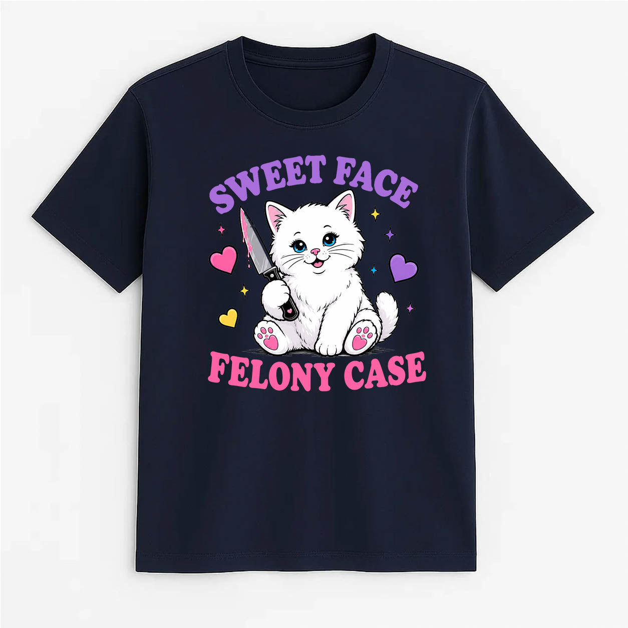 Unisex | Sweet Face Felony Case | Tee