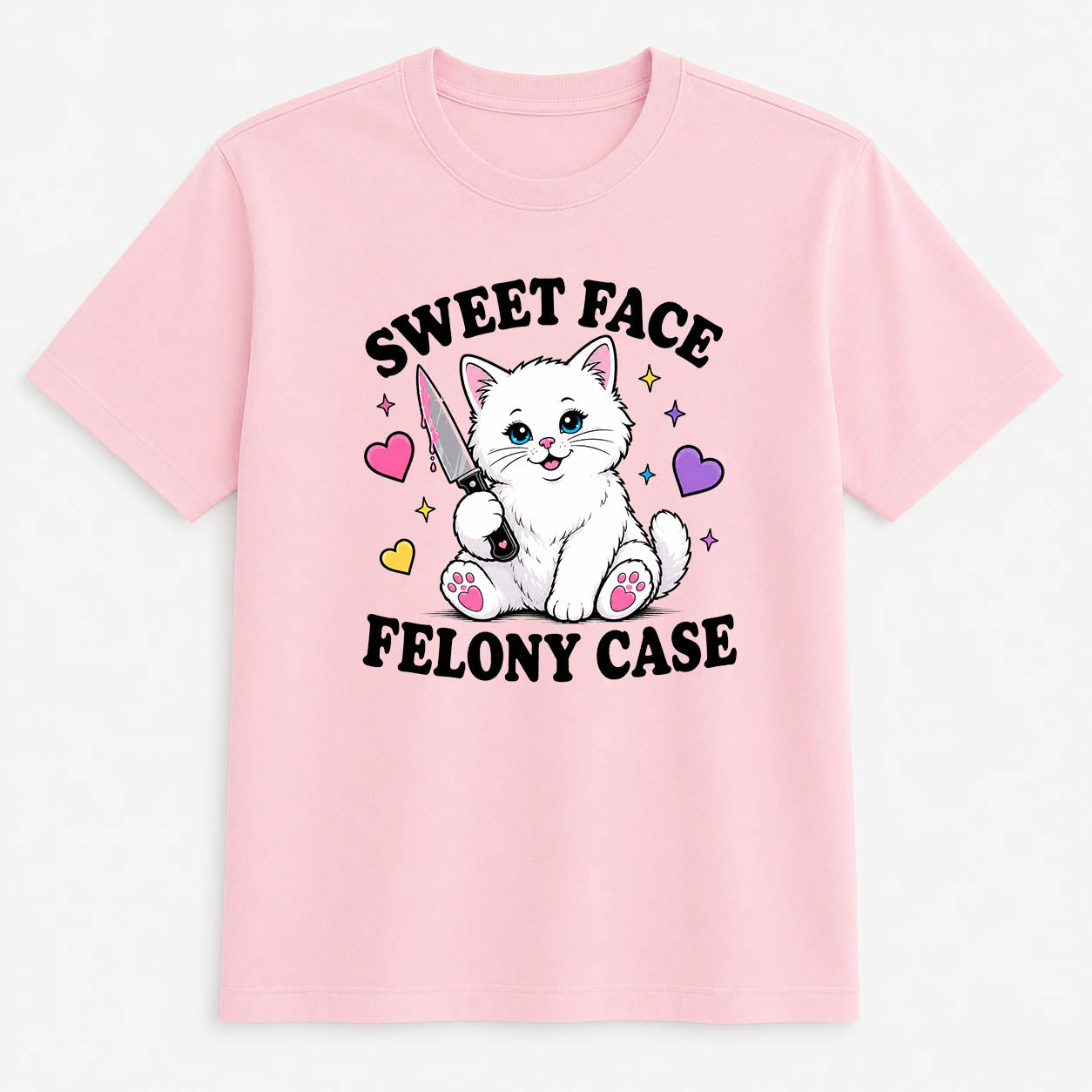 Unisex | Sweet Face Felony Case | Tee