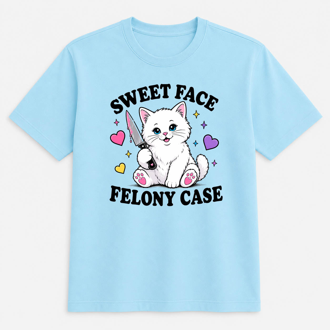Unisex | Sweet Face Felony Case | Tee