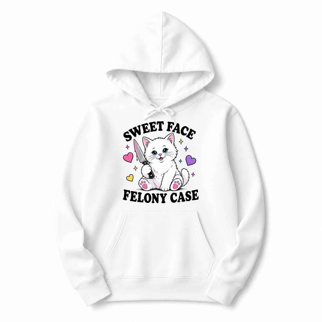 Unisex | Sweet Face Felony Case | Pullover Hoodie