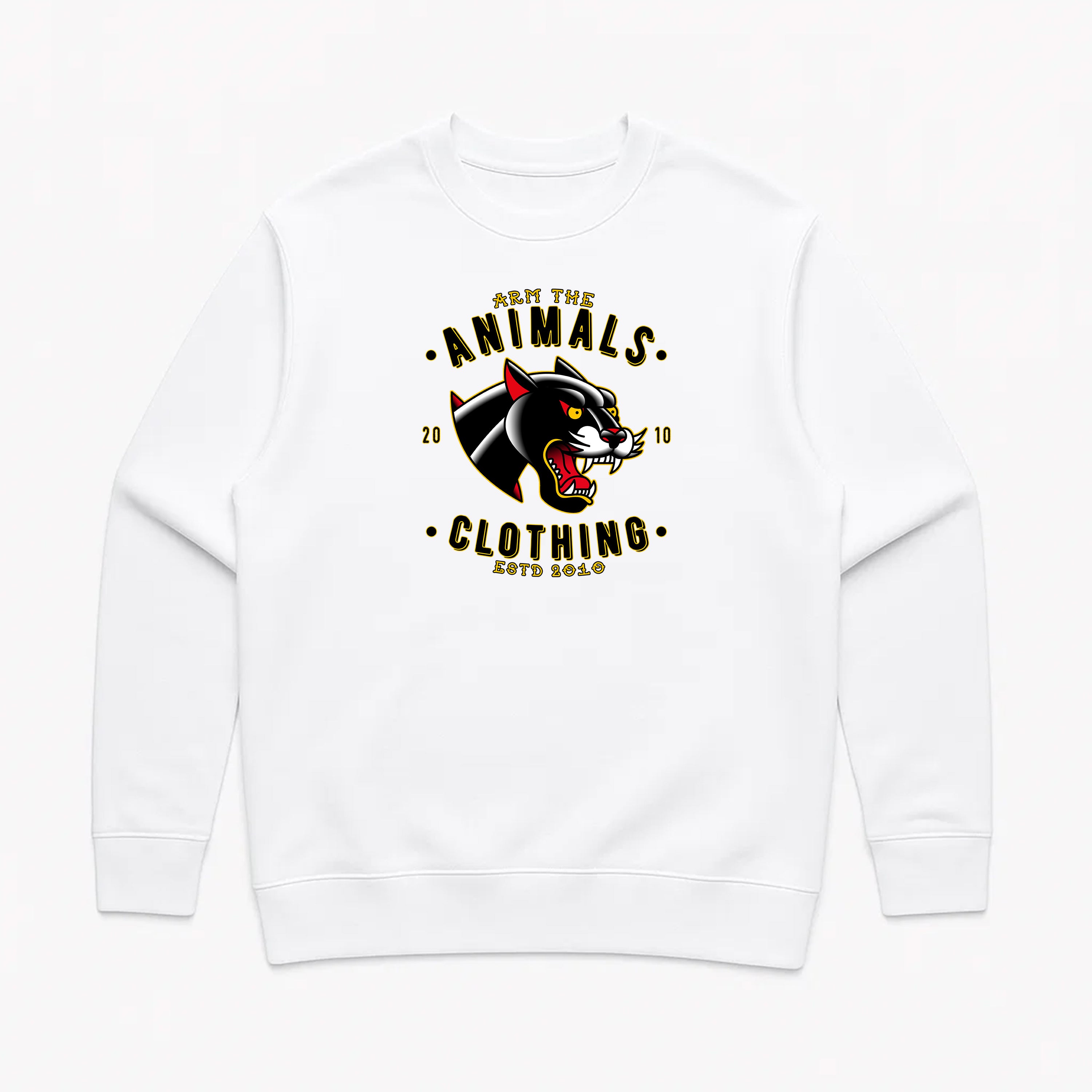Unisex | Varsity Panther | Crewneck Sweatshirt