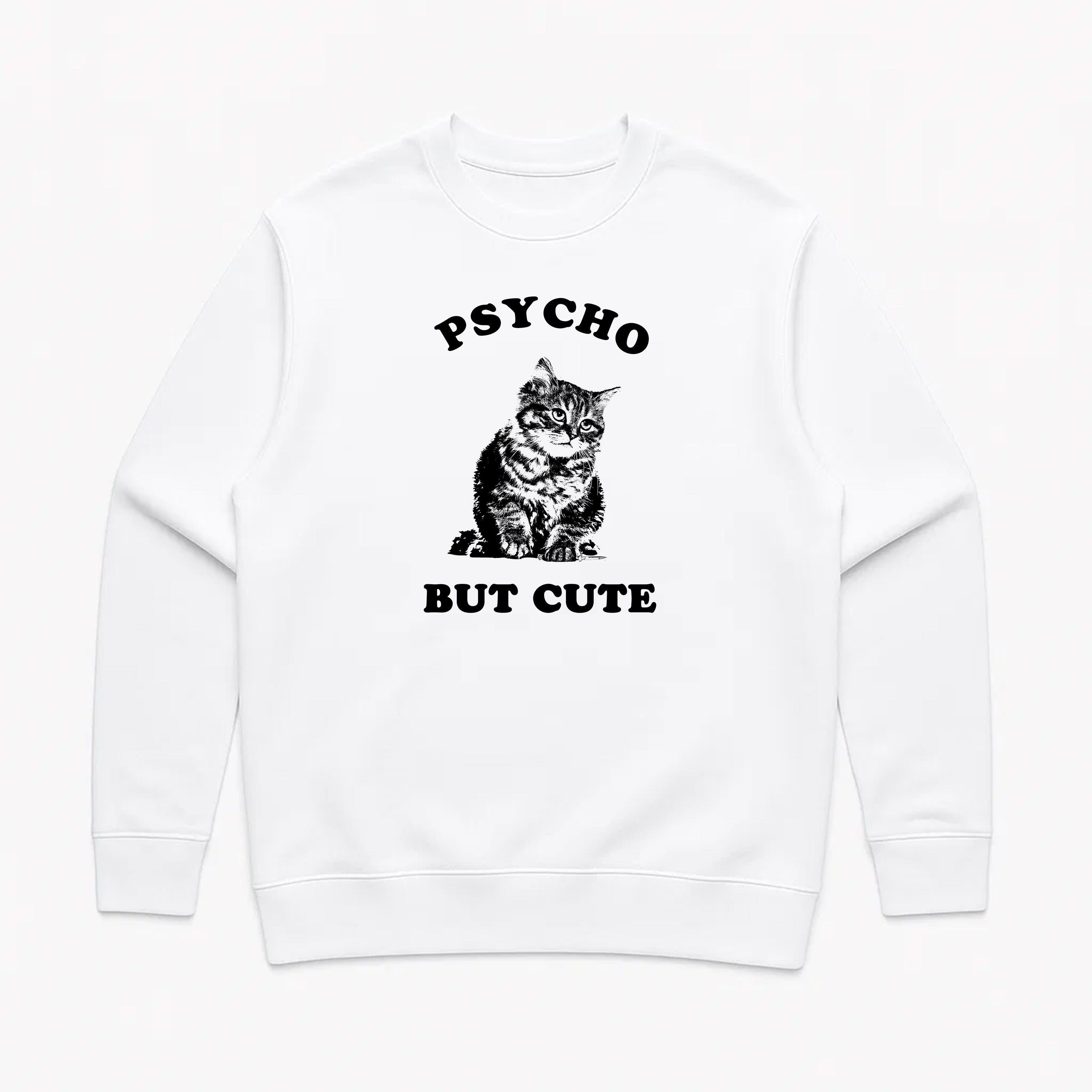 Unisex | Cute But Psycho | Crewneck Sweatshirt