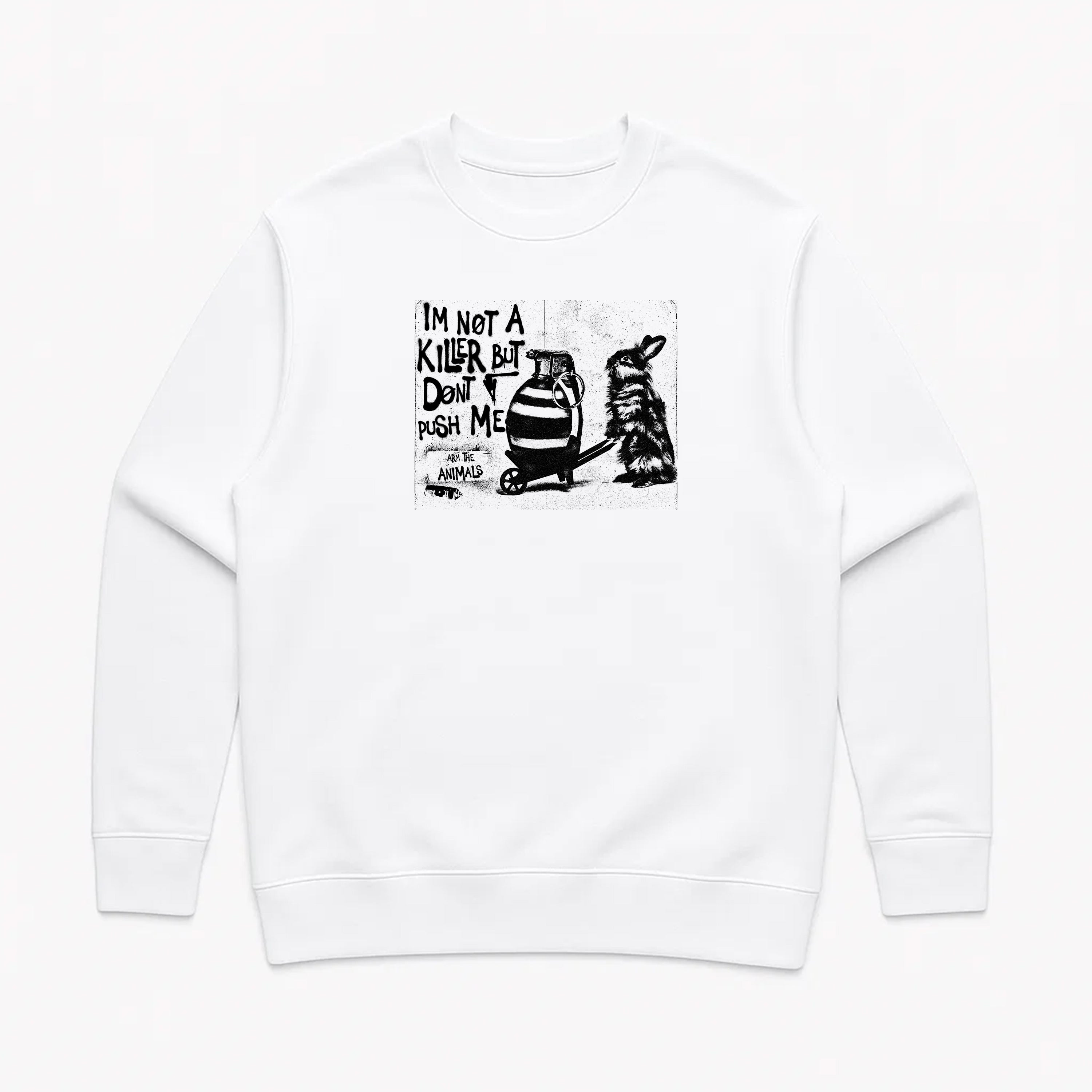 Unisex | Don't Push Me | Crewneck Sweatshirt