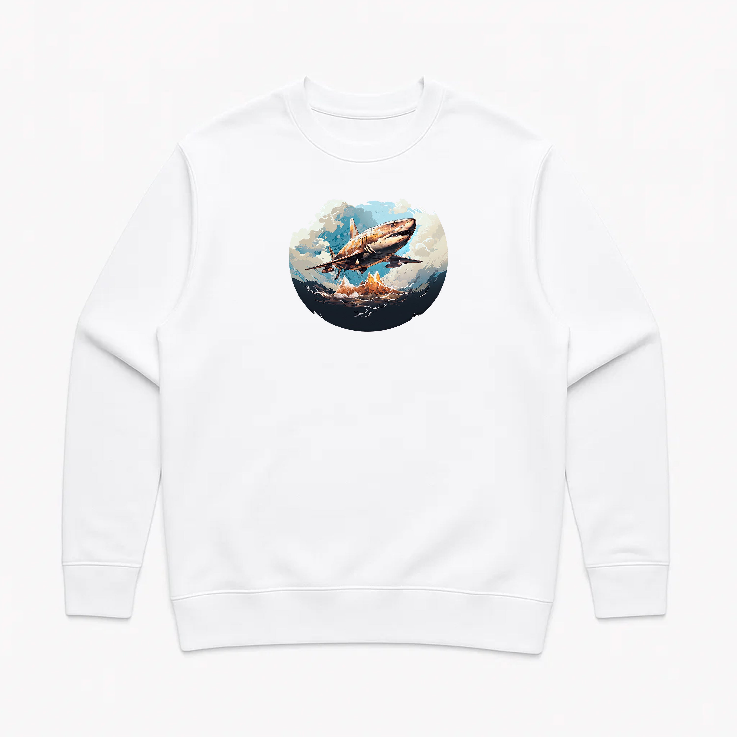 Unisex | Air Shark | Crewneck Sweatshirt